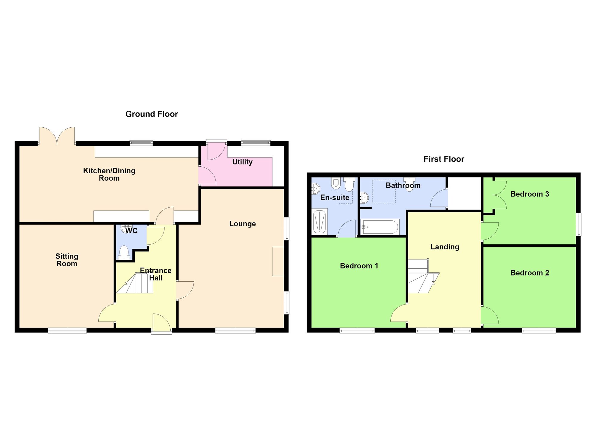1 Southview Gardens South Road, Horncastle floorplan