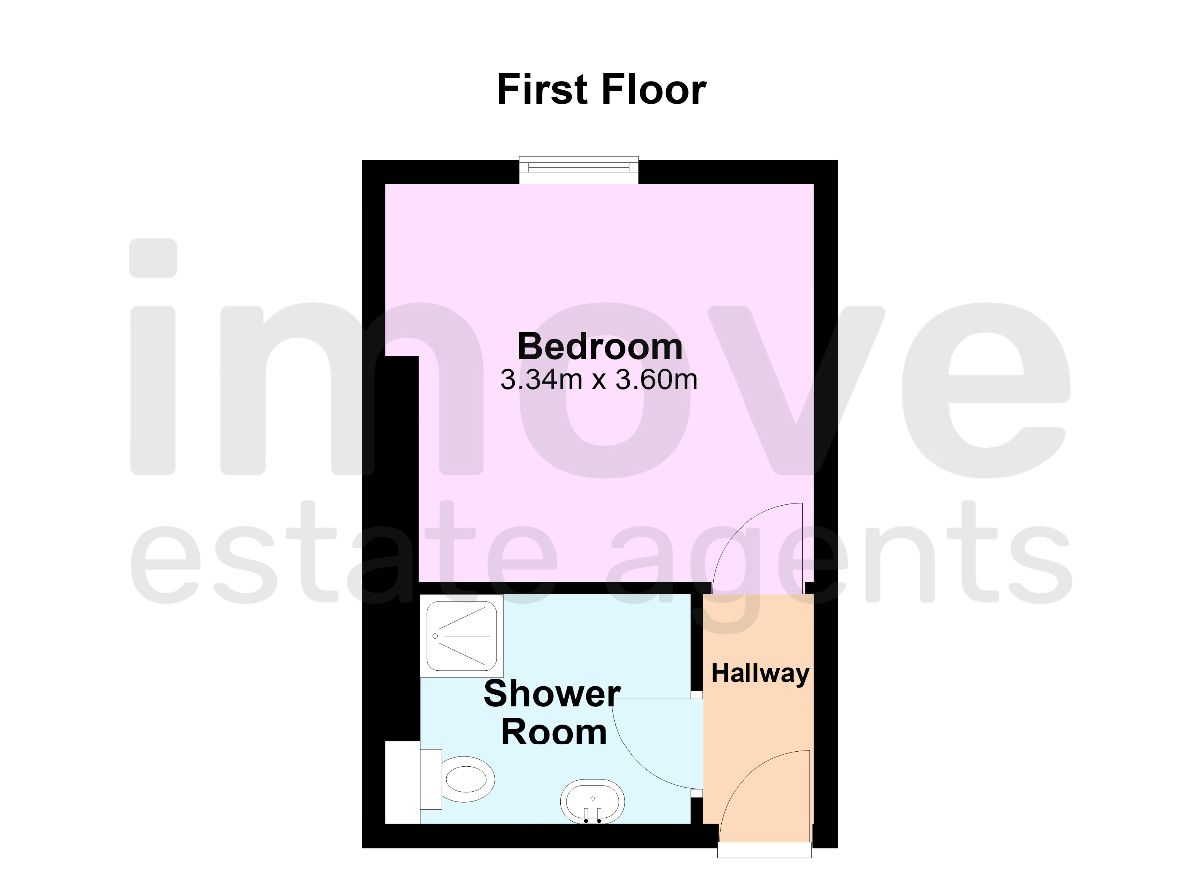 Room 4, Clifton Grove Hotel, 4 Clifton Grove, Torquay floorplan