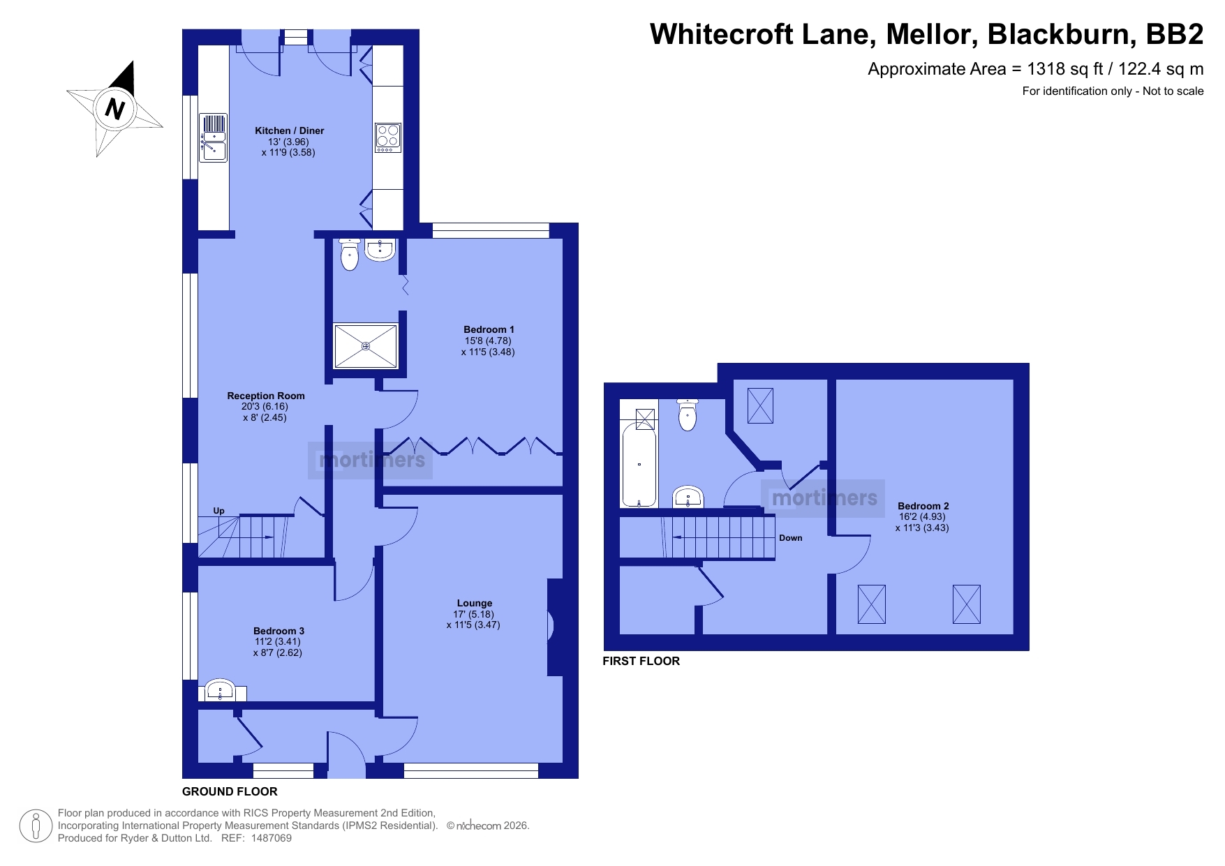 45, Whitecroft Lane, Blackburn floorplan