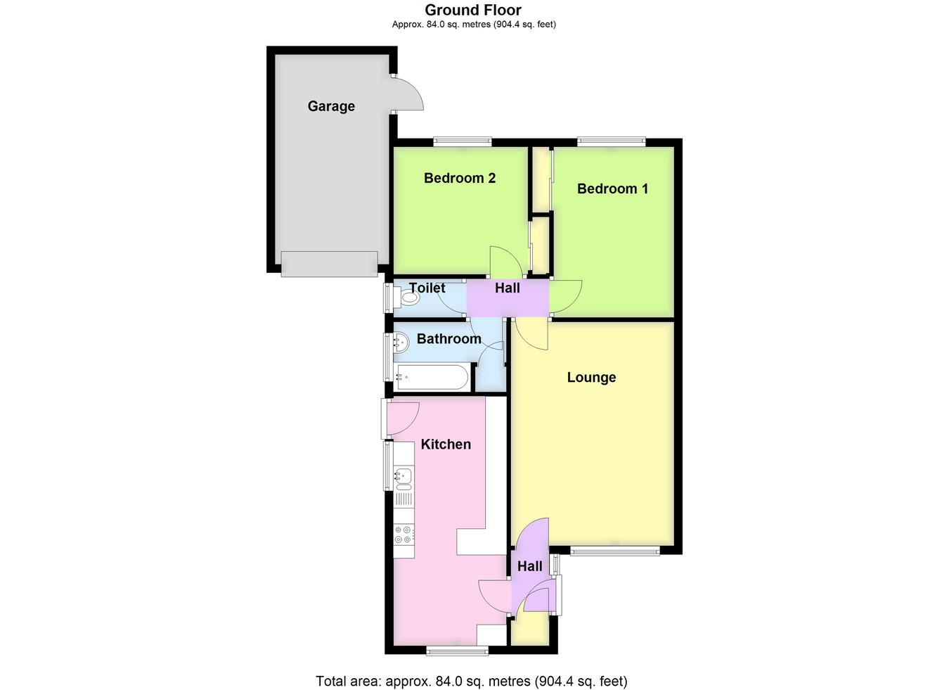 16, Yew Tree Grove, Boston floorplan