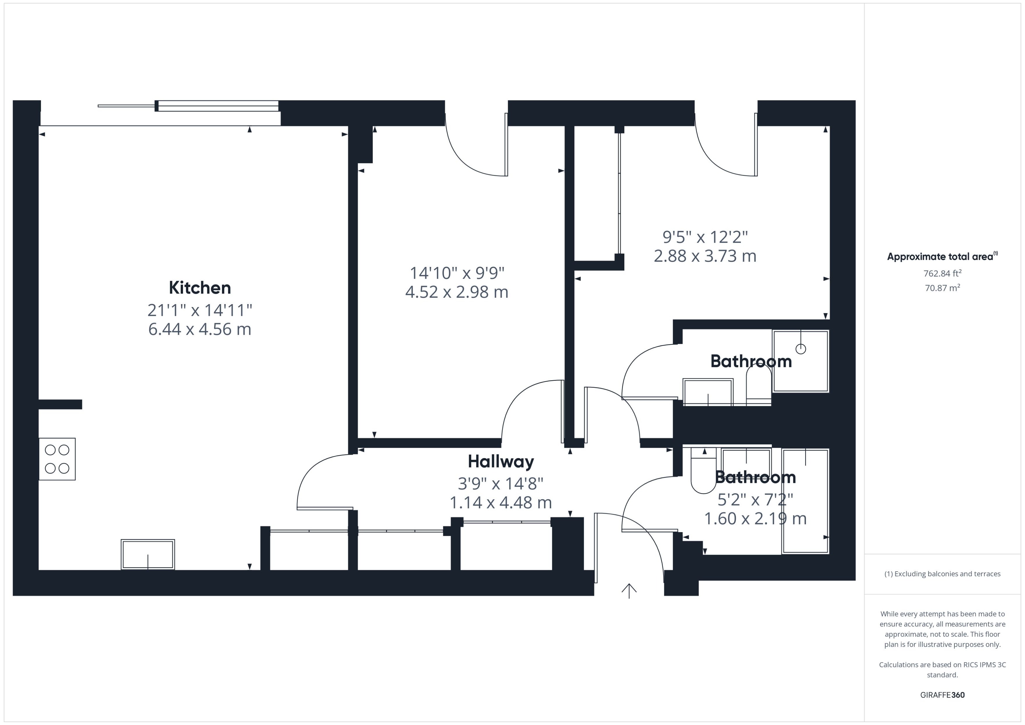17, Leacon Road, Cantia Place, Ashford floorplan