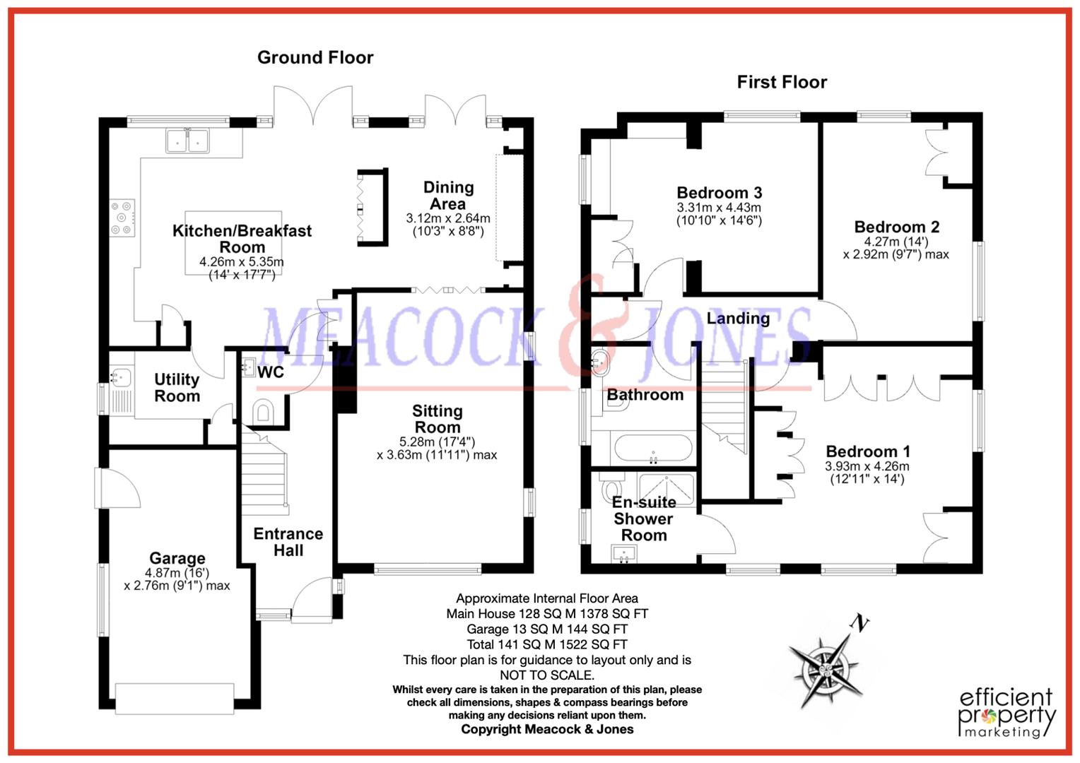 34A, Common Road, Brentwood floorplan