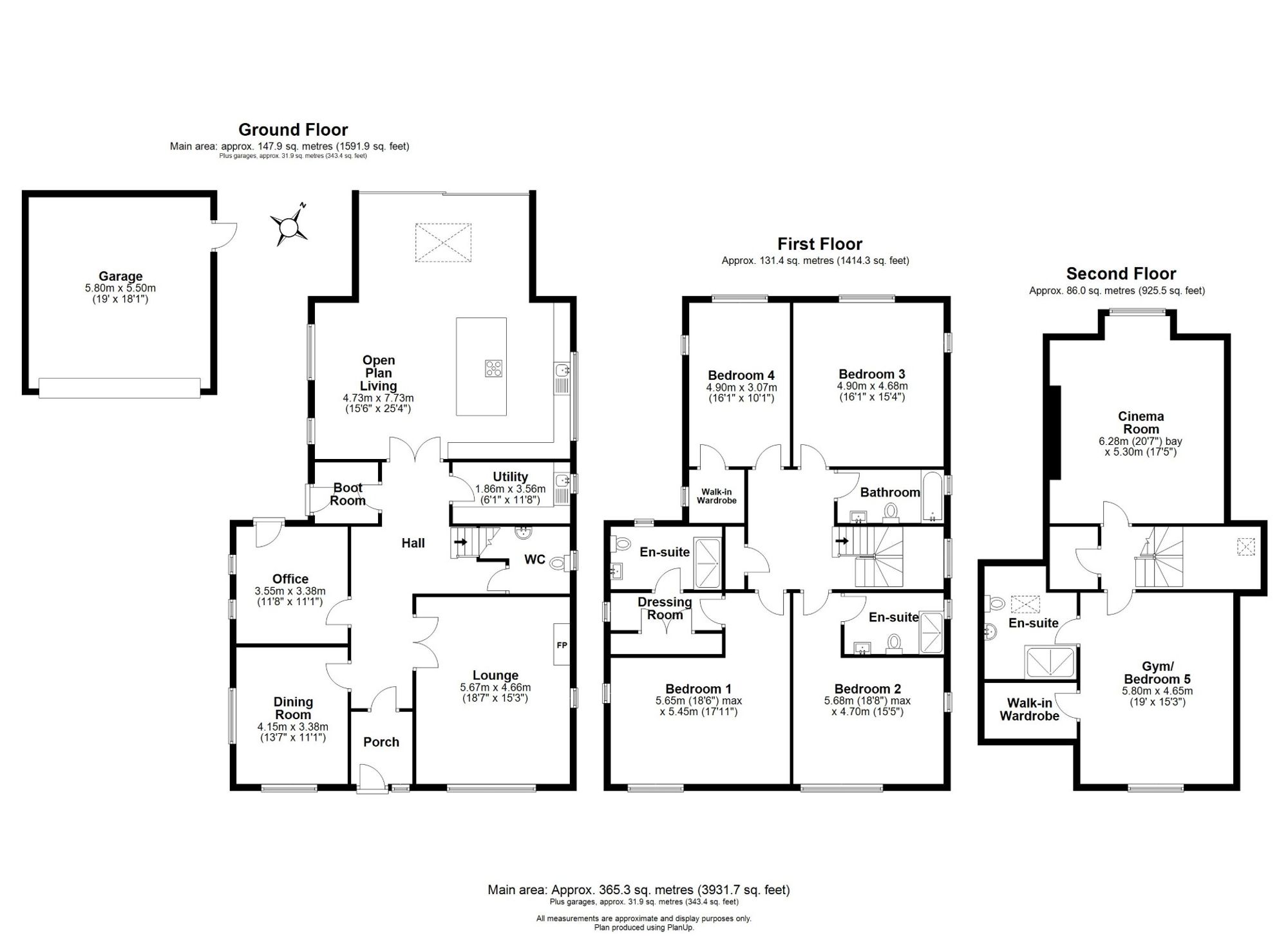 8 Sussex Avenue, Harrogate floorplan