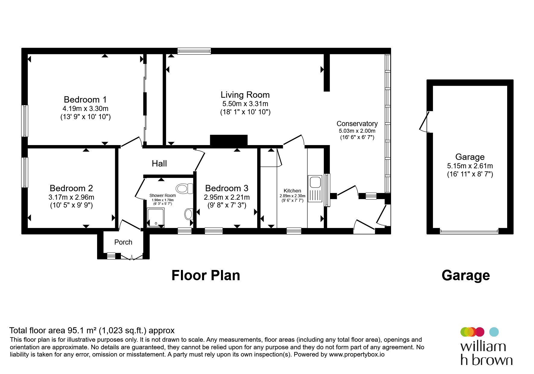 8, High Meadow, Grantham floorplan