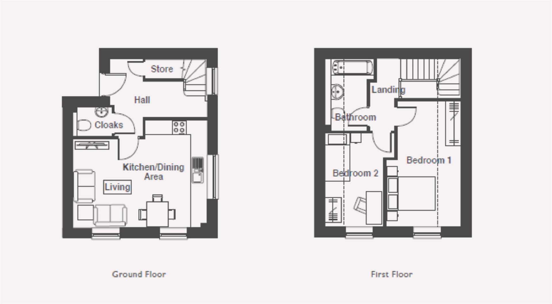 12, Barnwell Gardens, Corby floorplan