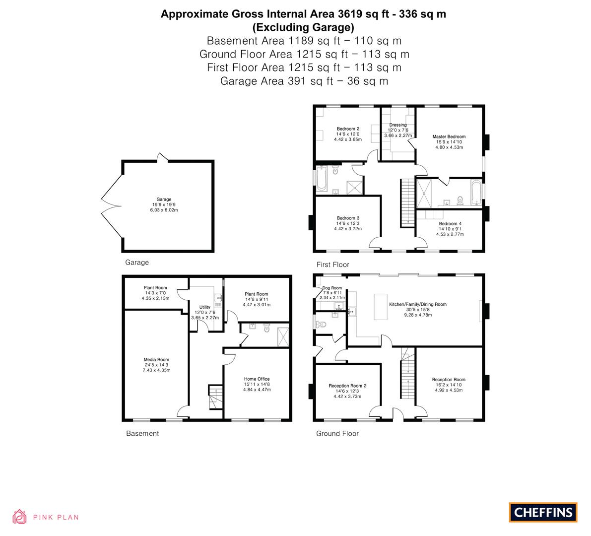 Briar Rose, Trumpington Road, Cambridge floorplan