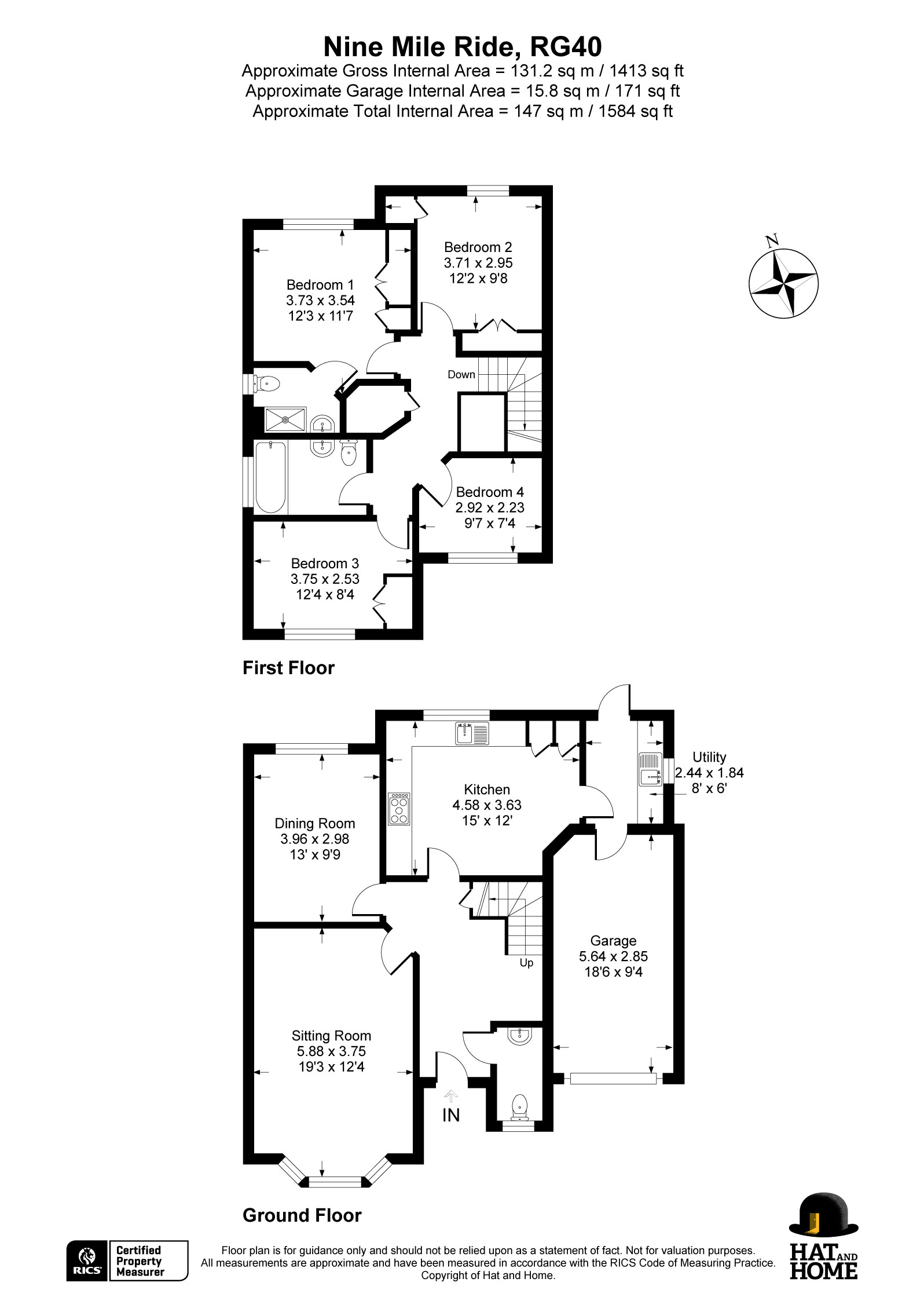 223, Nine Mile Ride, Berkshire floorplan