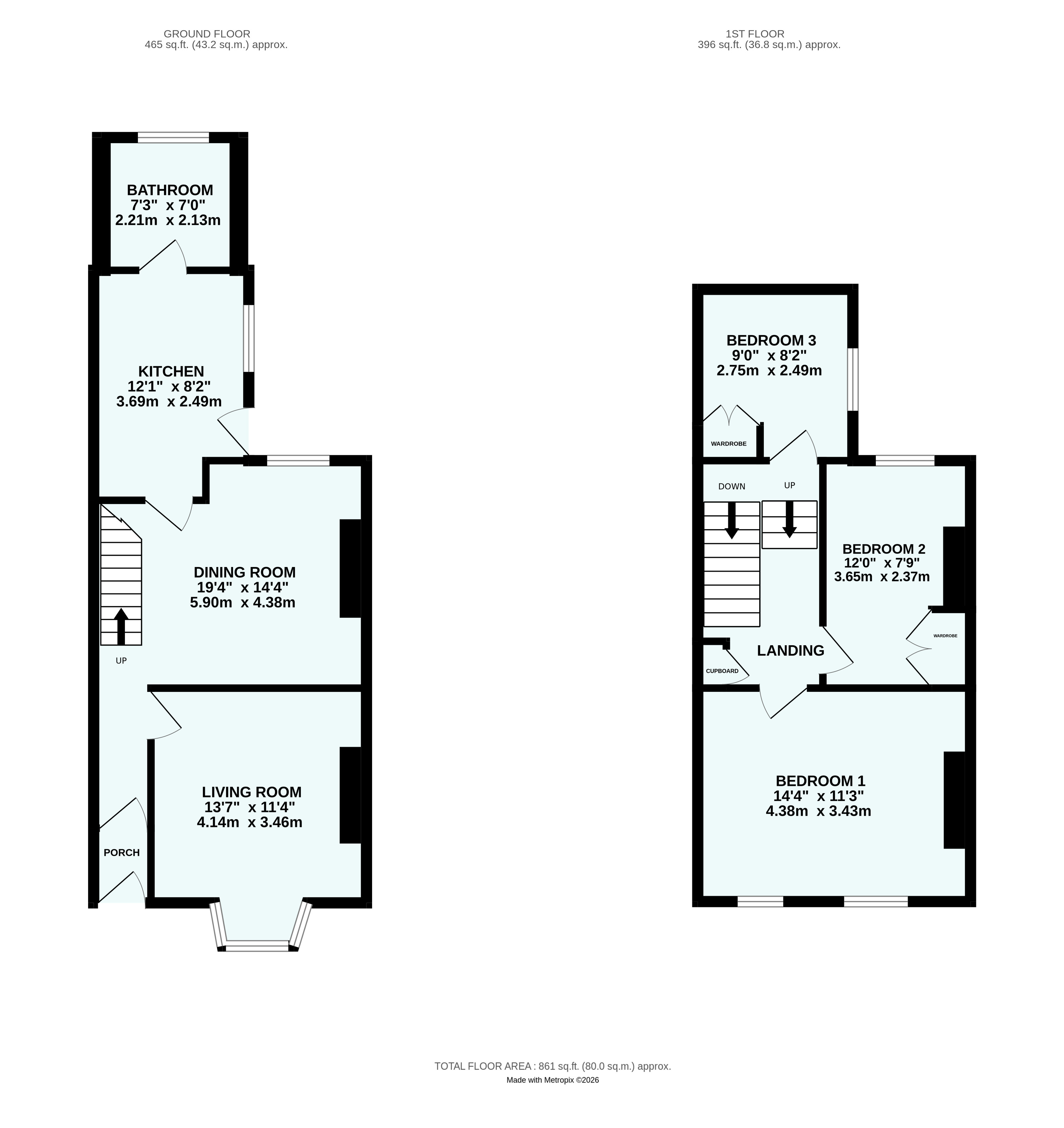 Plymouth Devon, Devon floorplan