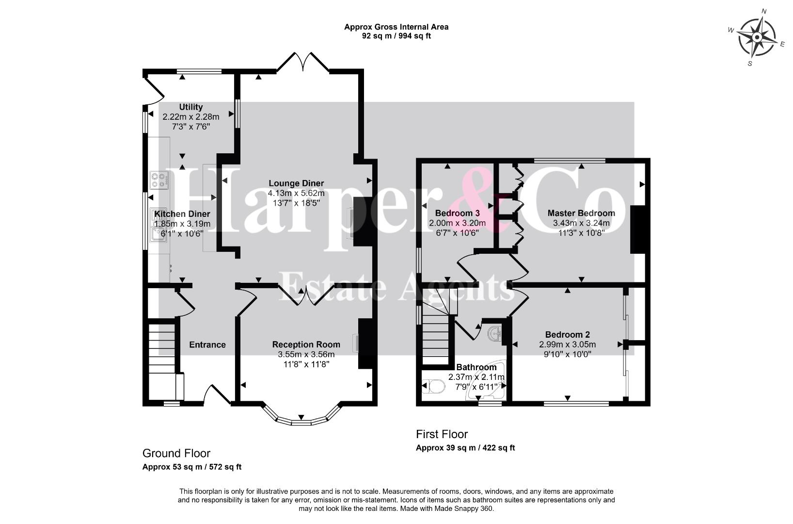 2, Westerleigh Avenue, Stockton-On-Tees floorplan