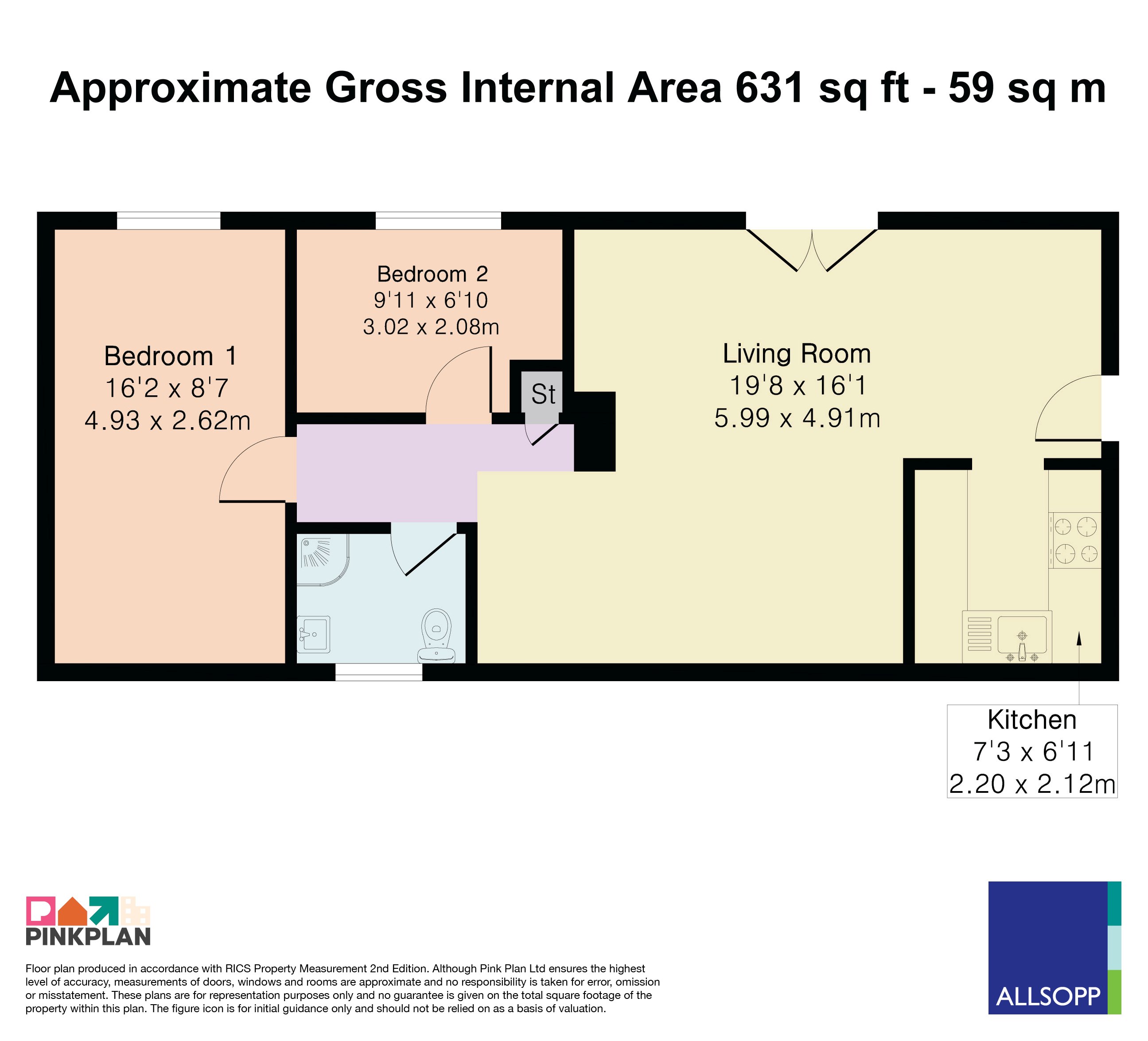 7 Nightingale Mews, Leyton Road, Harpenden floorplan