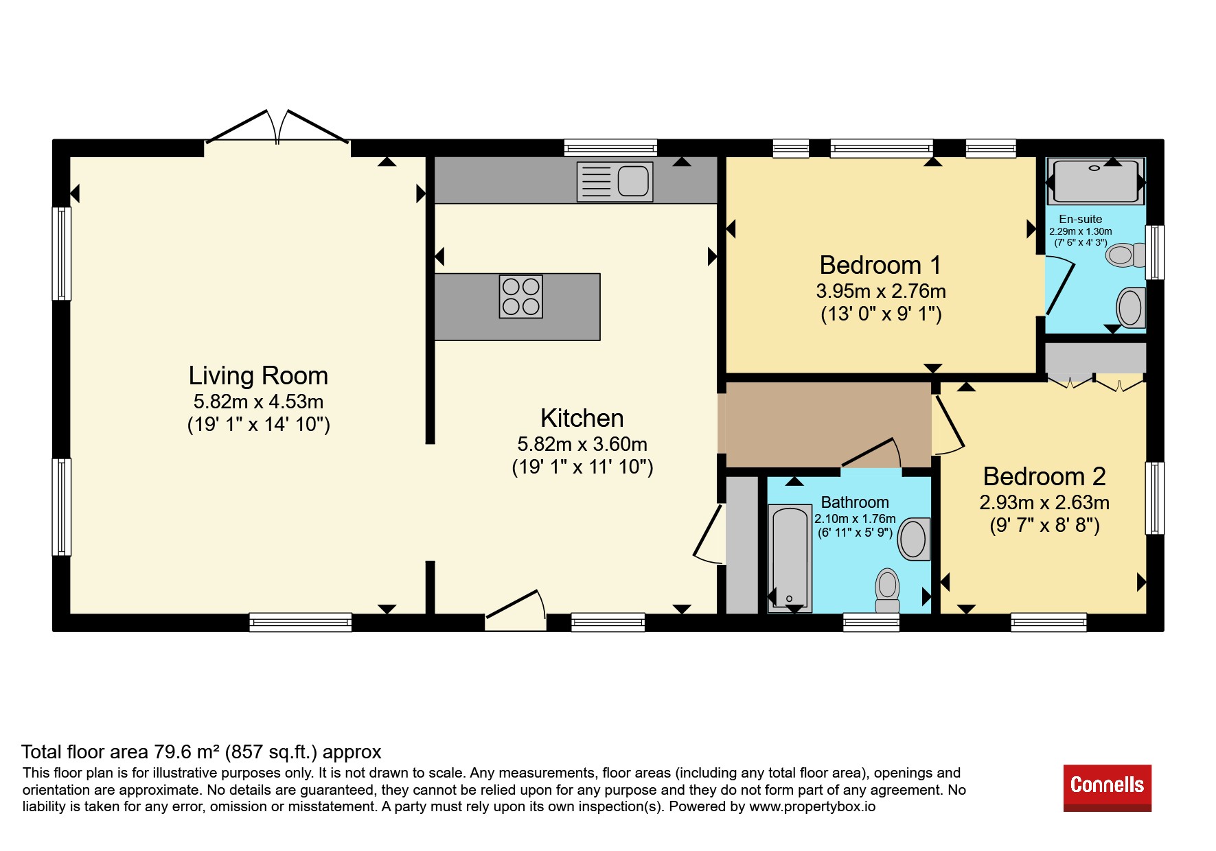 153, Woodlands Park Homes, Dowles Road, Bewdley floorplan