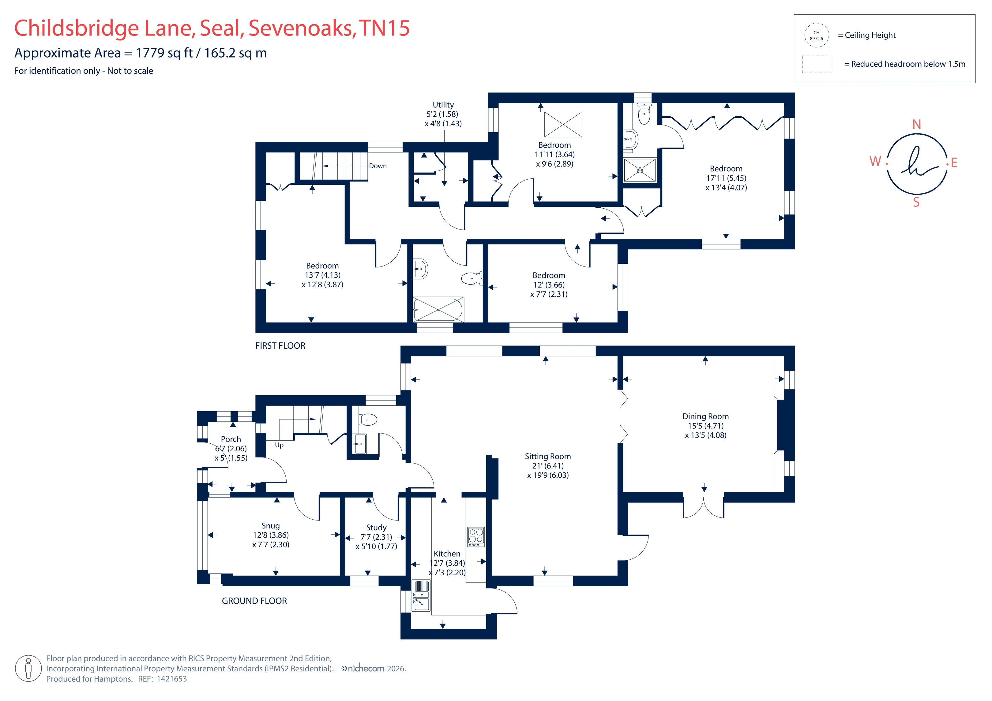 Hillcrest, Childsbridge Lane, Seal floorplan