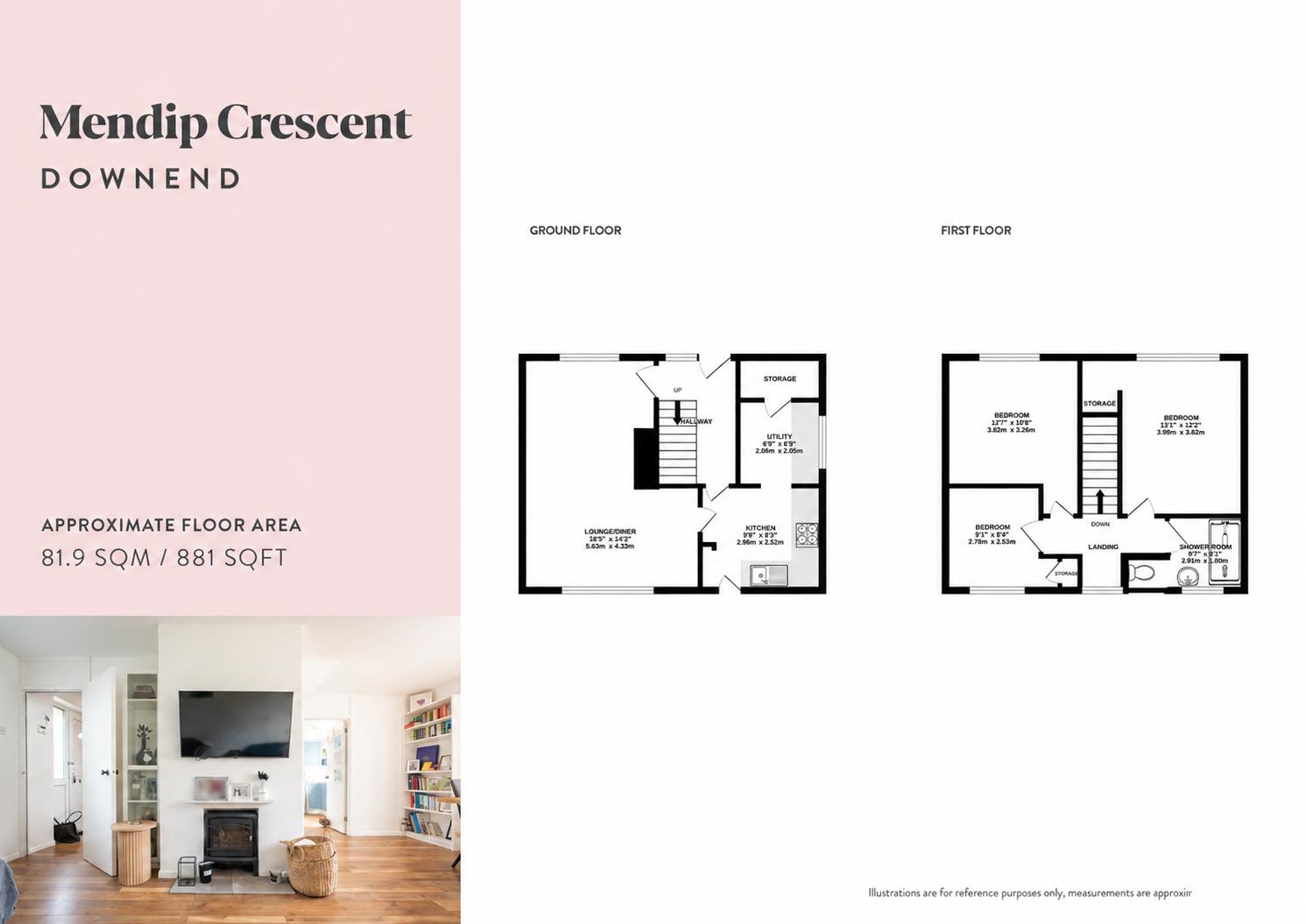 29, Mendip Crescent, Bristol floorplan