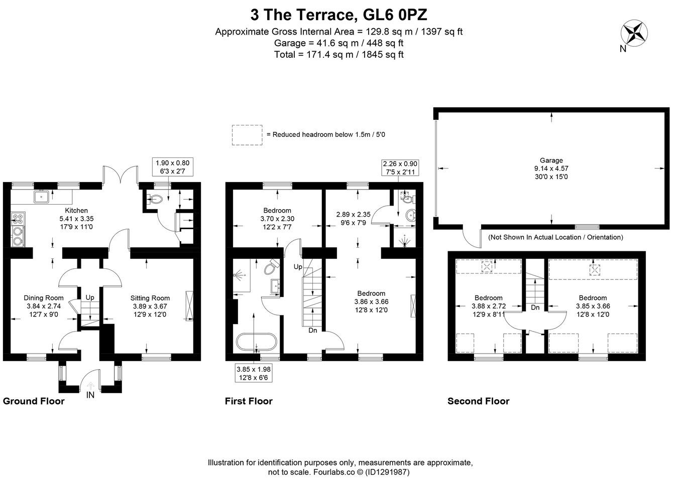 3 The Terrace, Boscombe Lane, Horsley floorplan