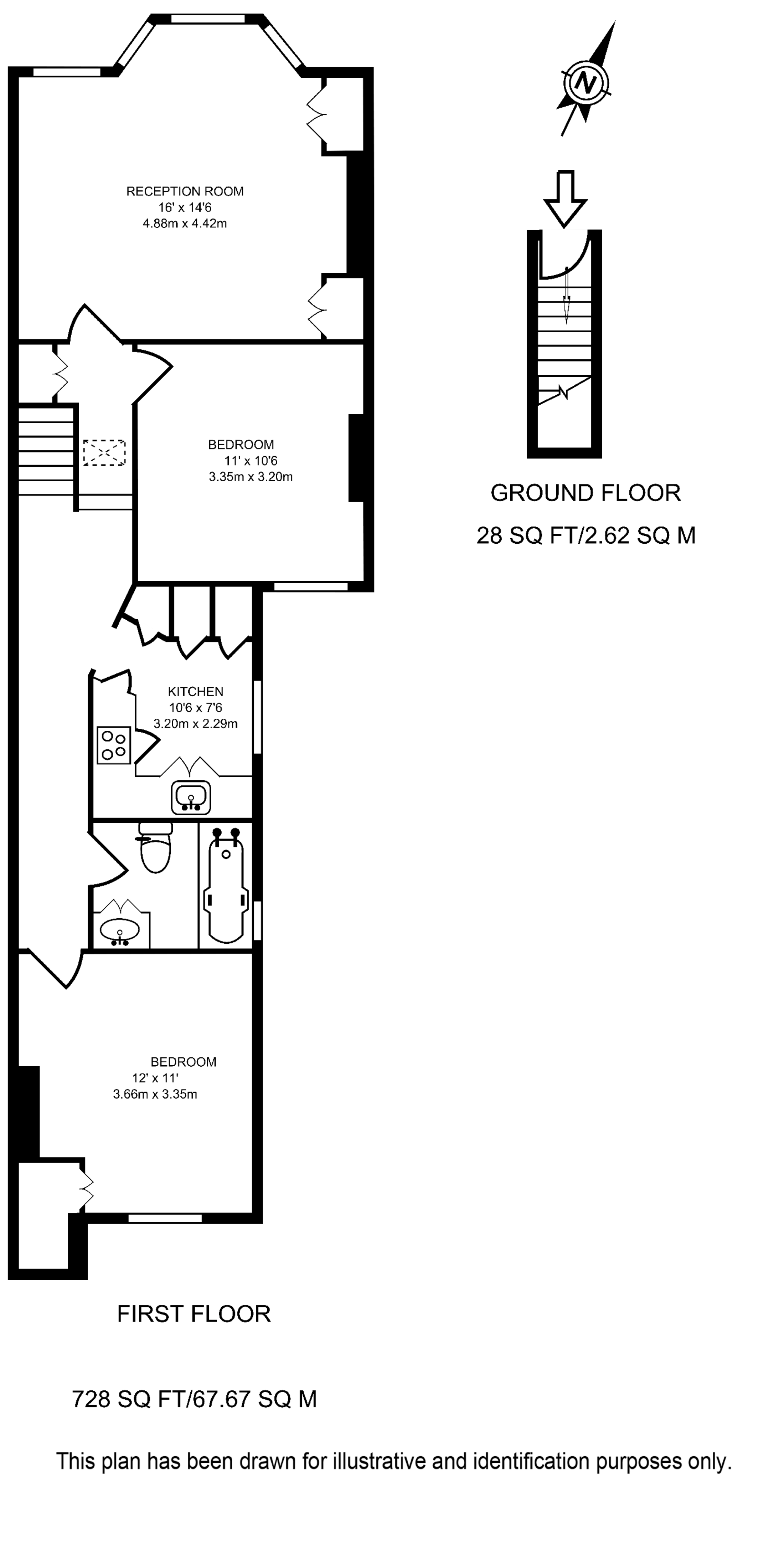 Halford Road, West Brompton floorplan