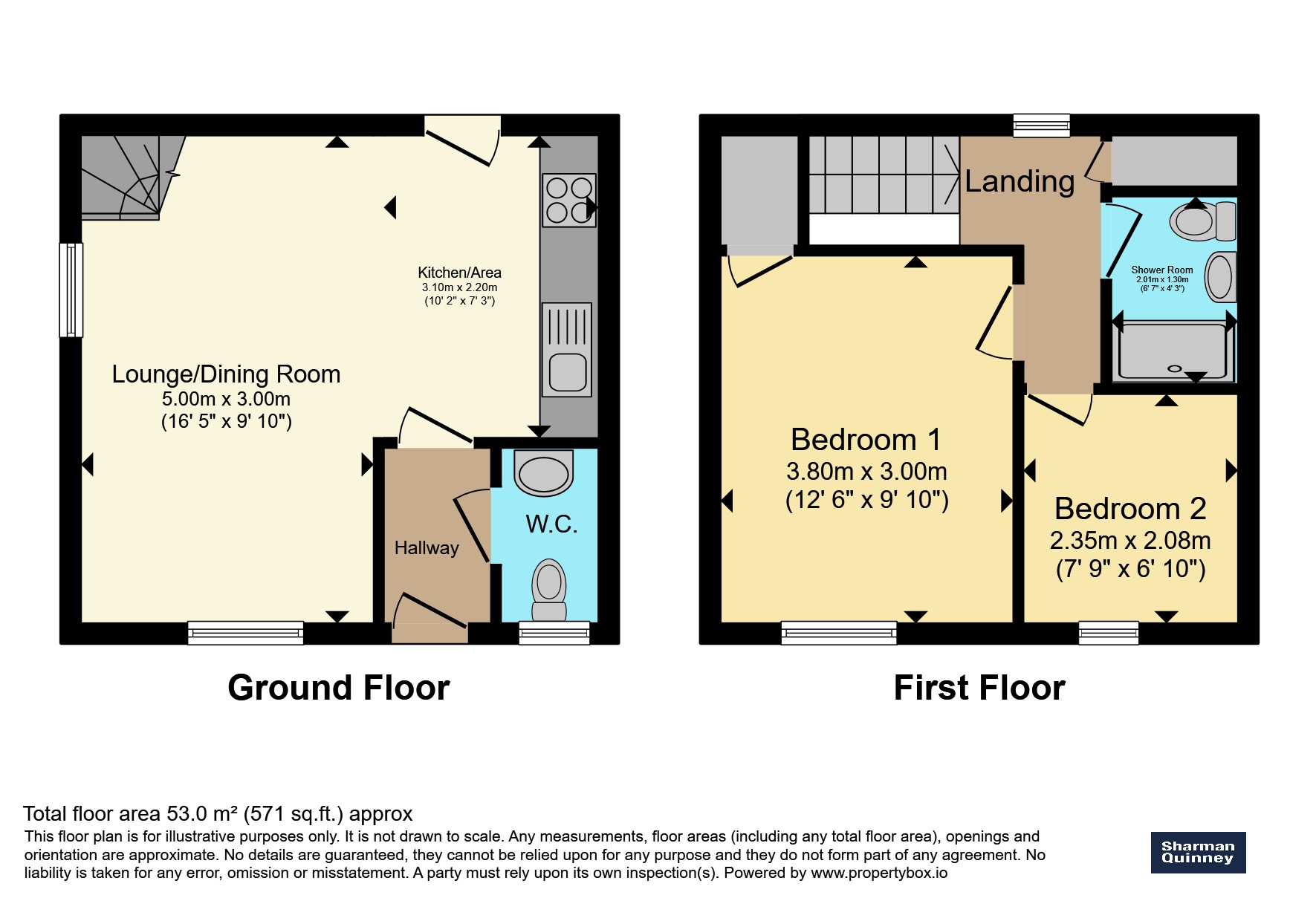 92, Aqua Drive, Peterborough floorplan