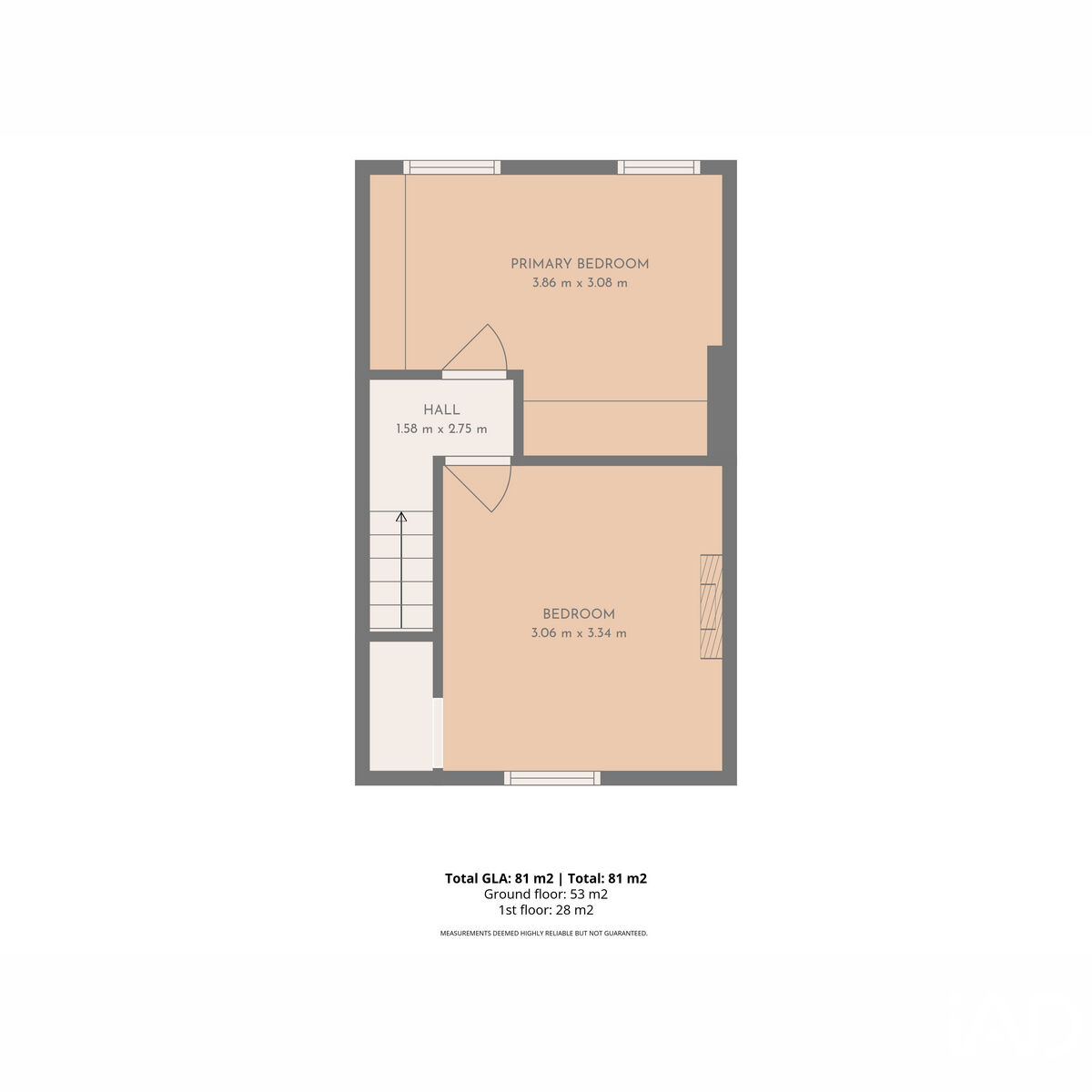 14, Mereside, Ely floorplan