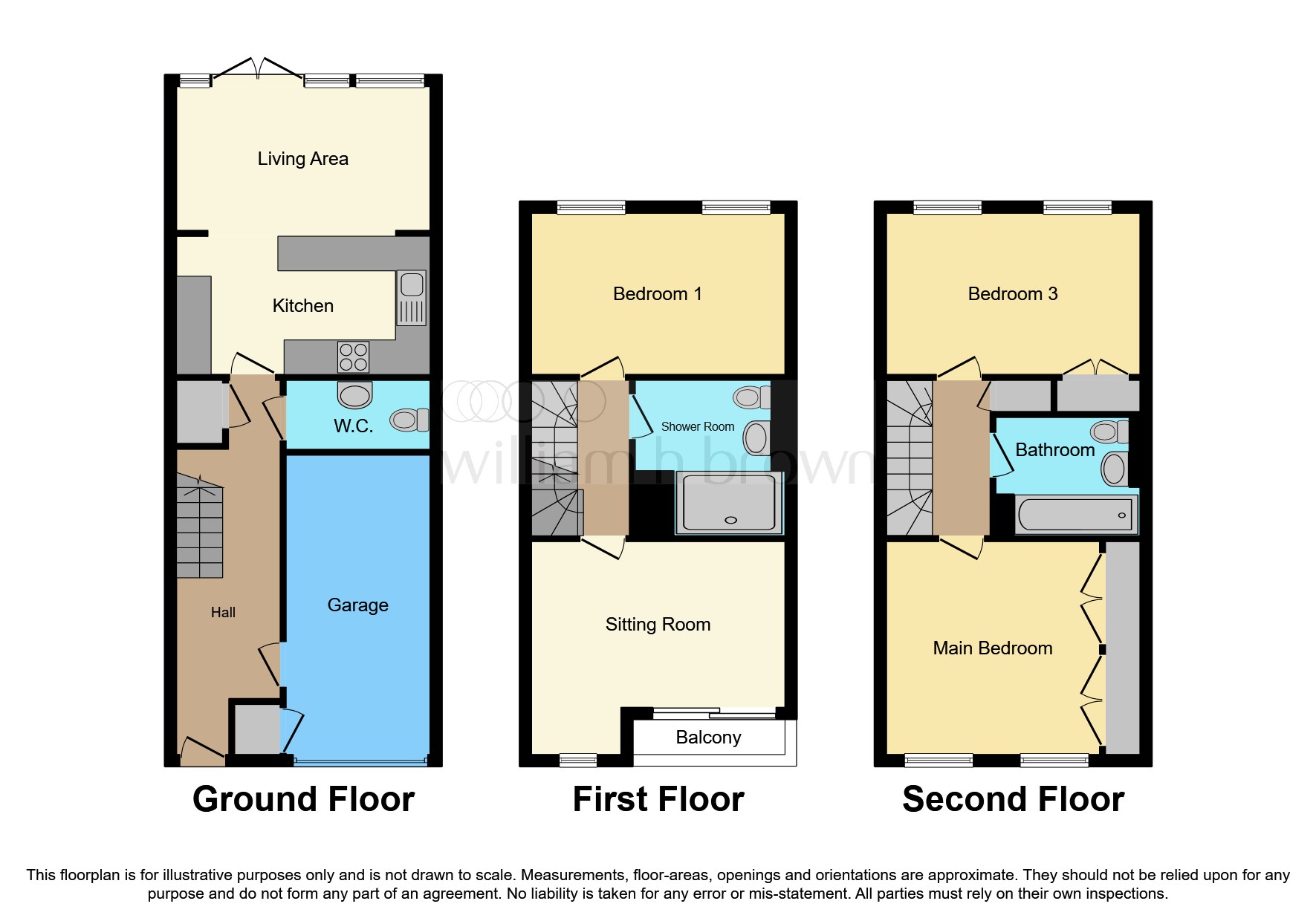 Maude Street, Ipswich IP3, 3 bedroom town house for sale 64462864