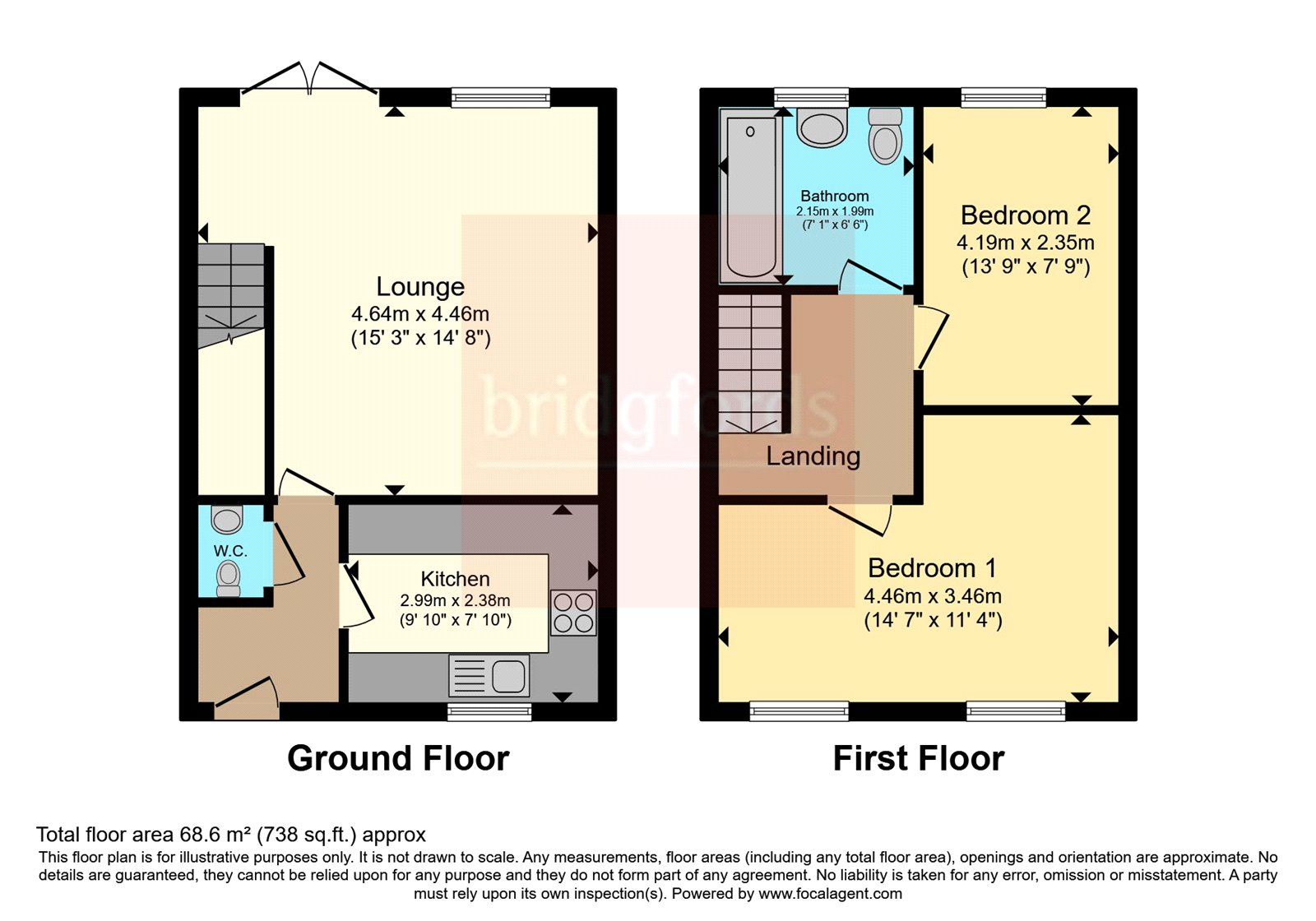 83, Littlelands, West Yorkshire floorplan