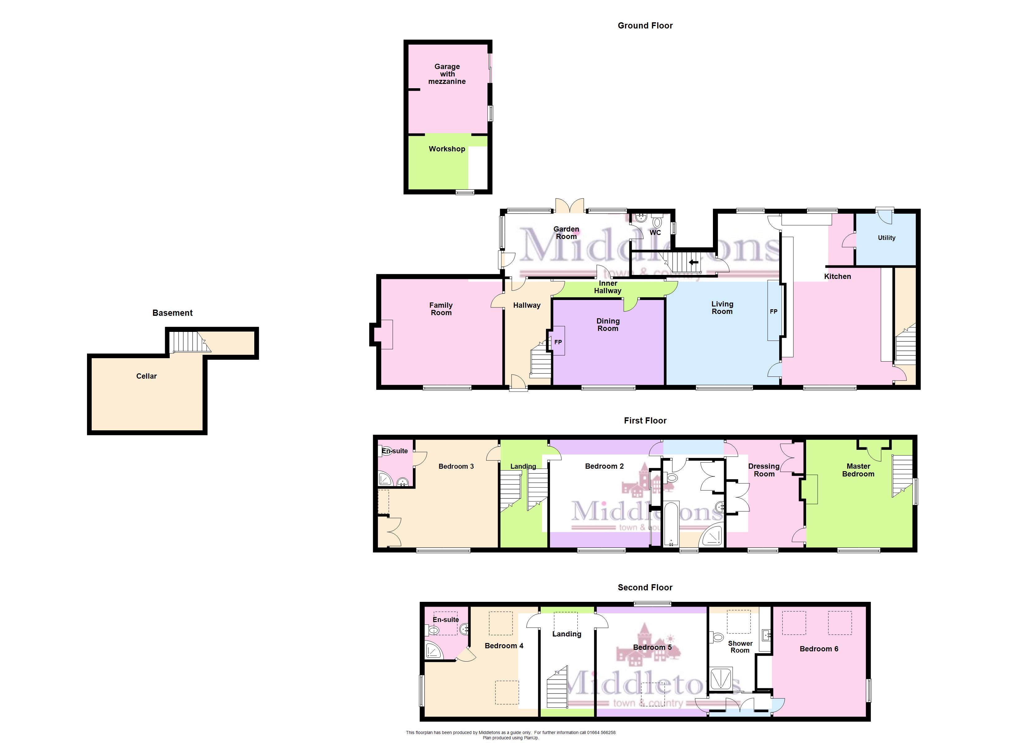 6 Bedrooms Farmhouse for sale in Main Street, Croxton Kerrial, Grantham NG32