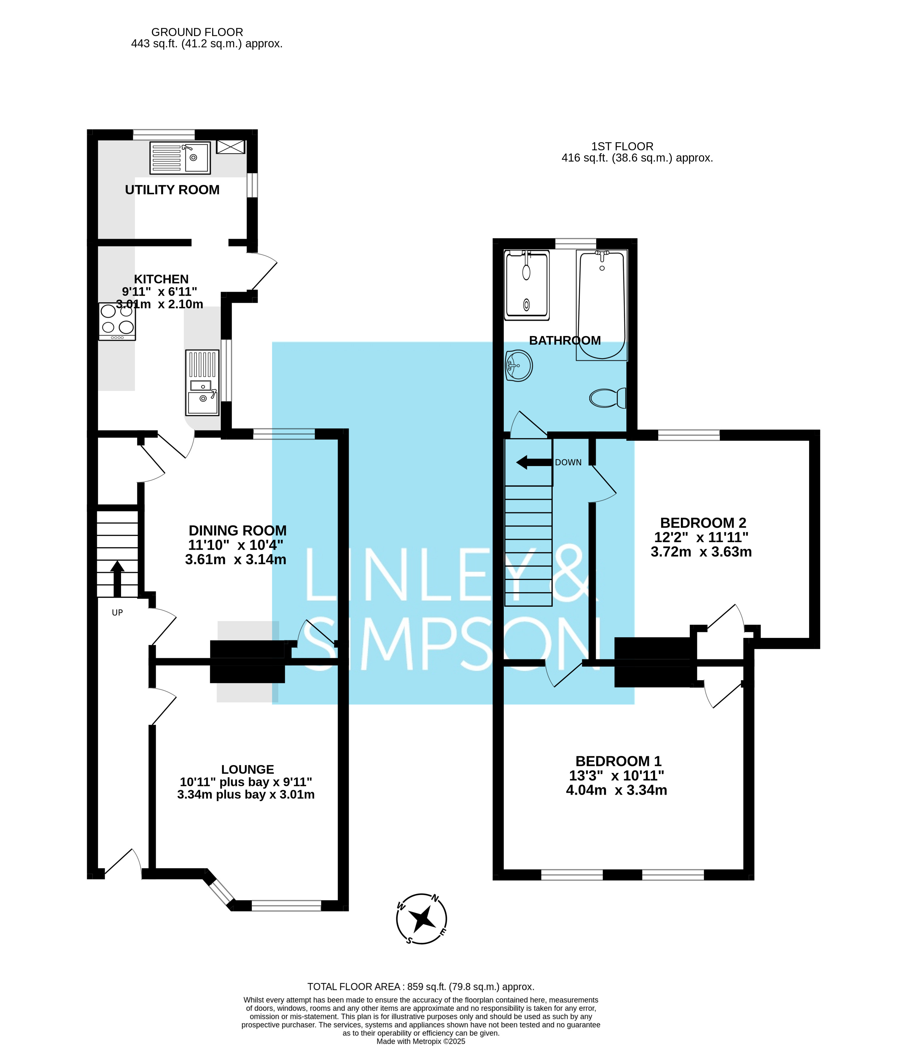 5, Prospect Terrace, York floorplan