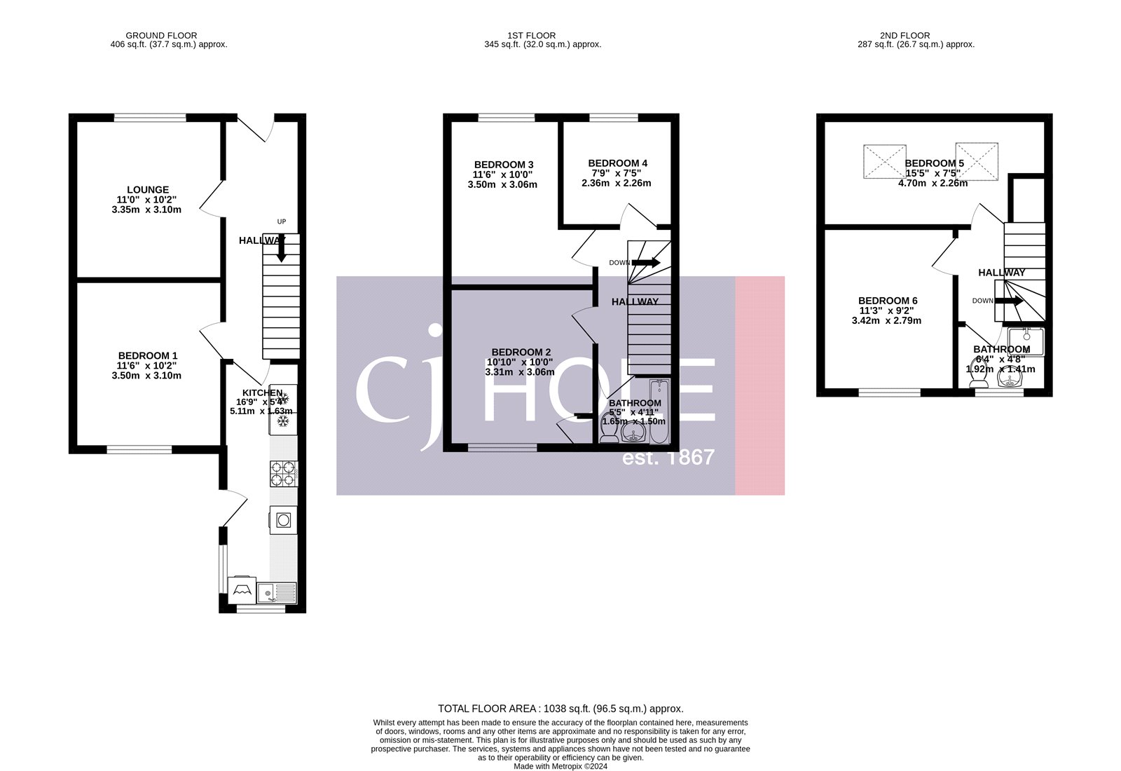 107, Keys Avenue, Bristol floorplan