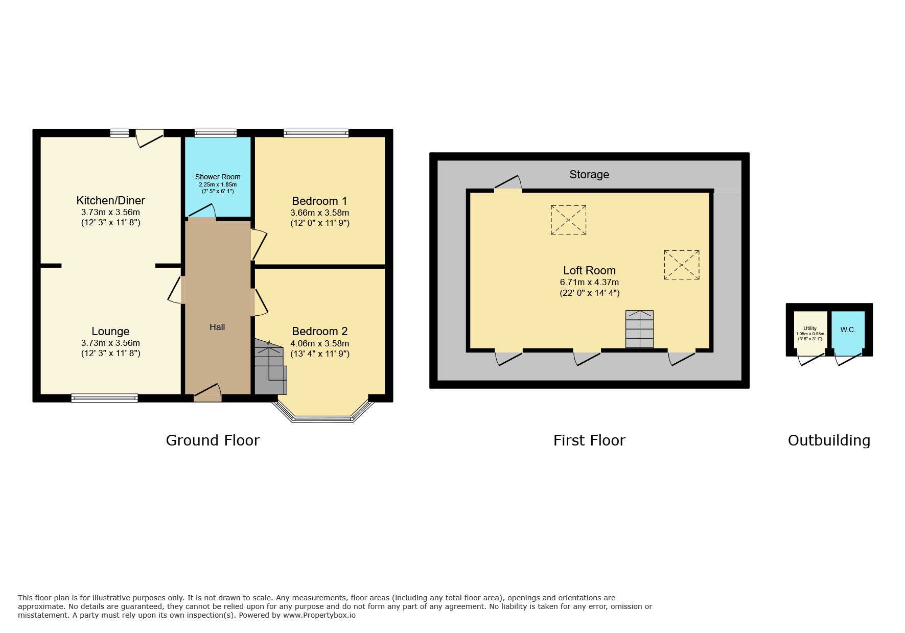 15 Compass Road, Leicester floorplan