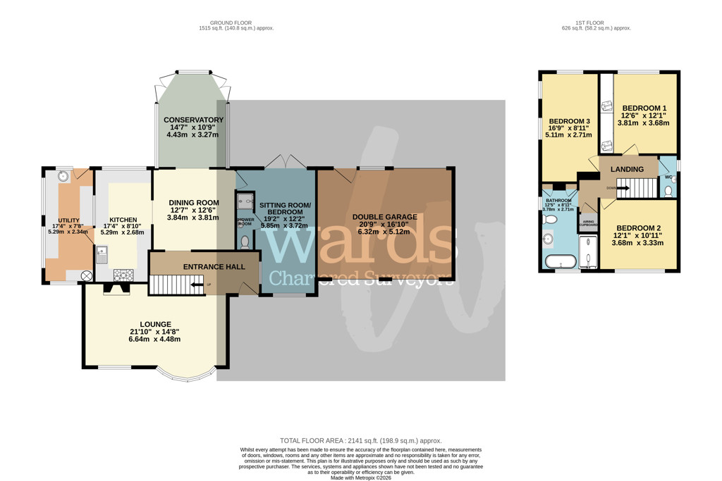 Grange Road, Nuneaton floorplan