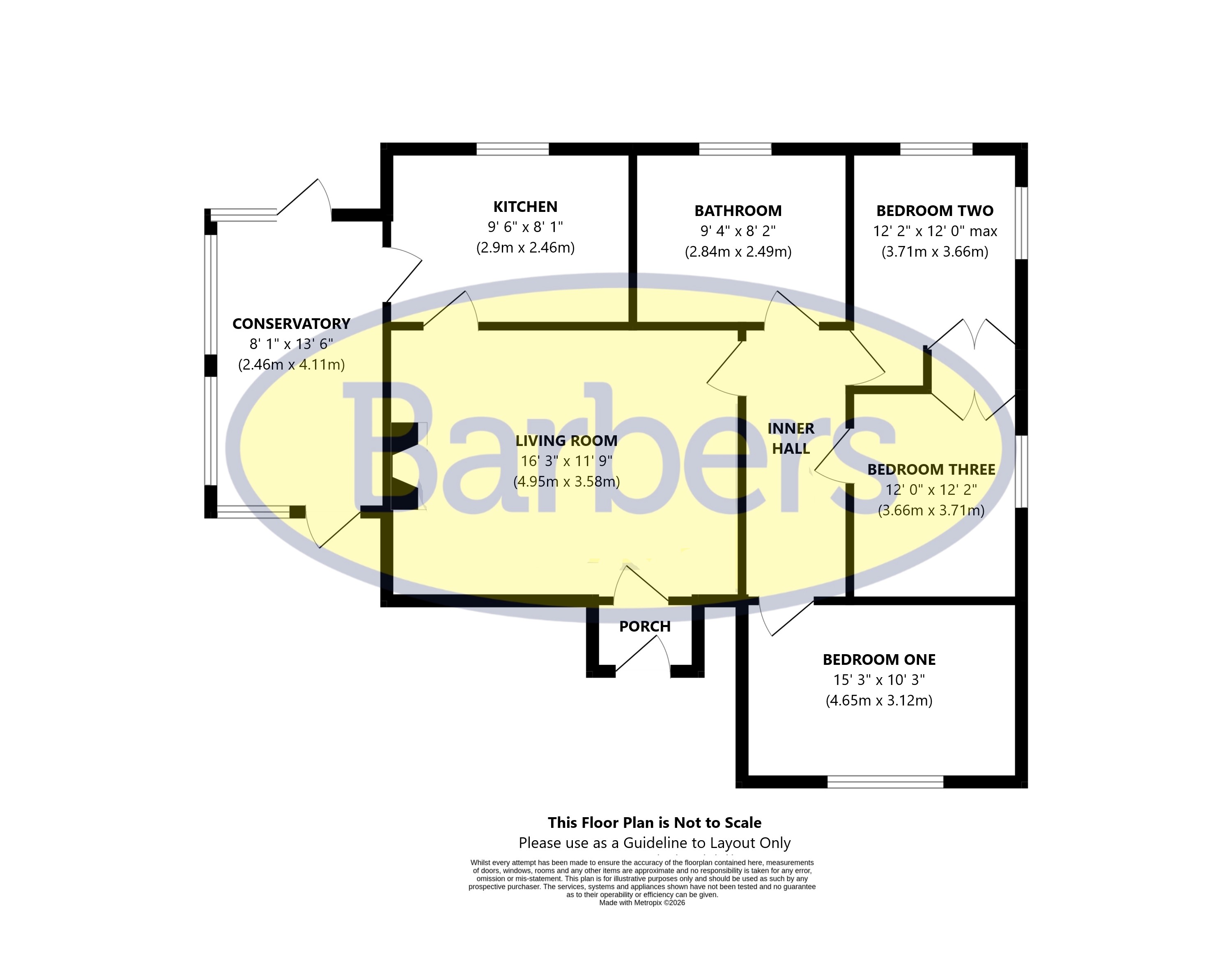 23, Hill Wicket, Childs Ercall floorplan