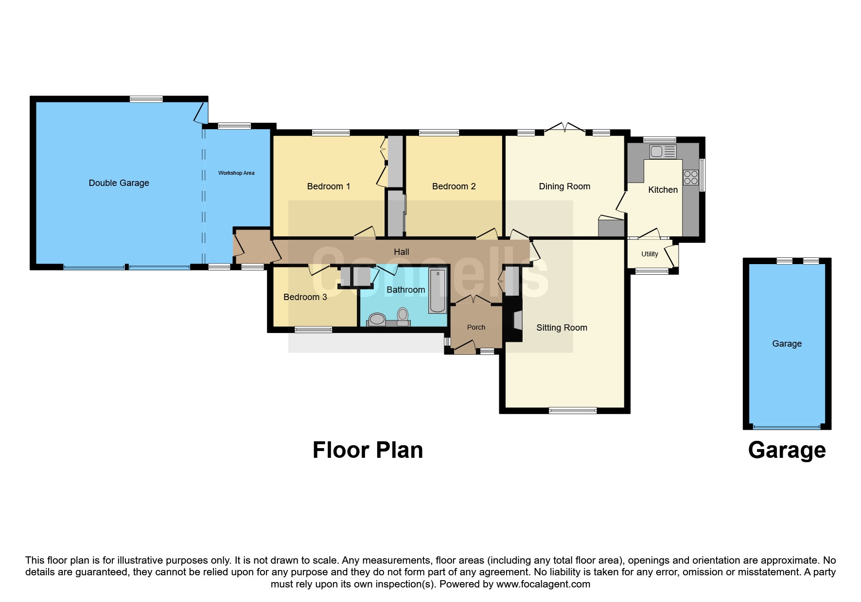 Knockdolian, Steart Road, YEOVIL floorplan