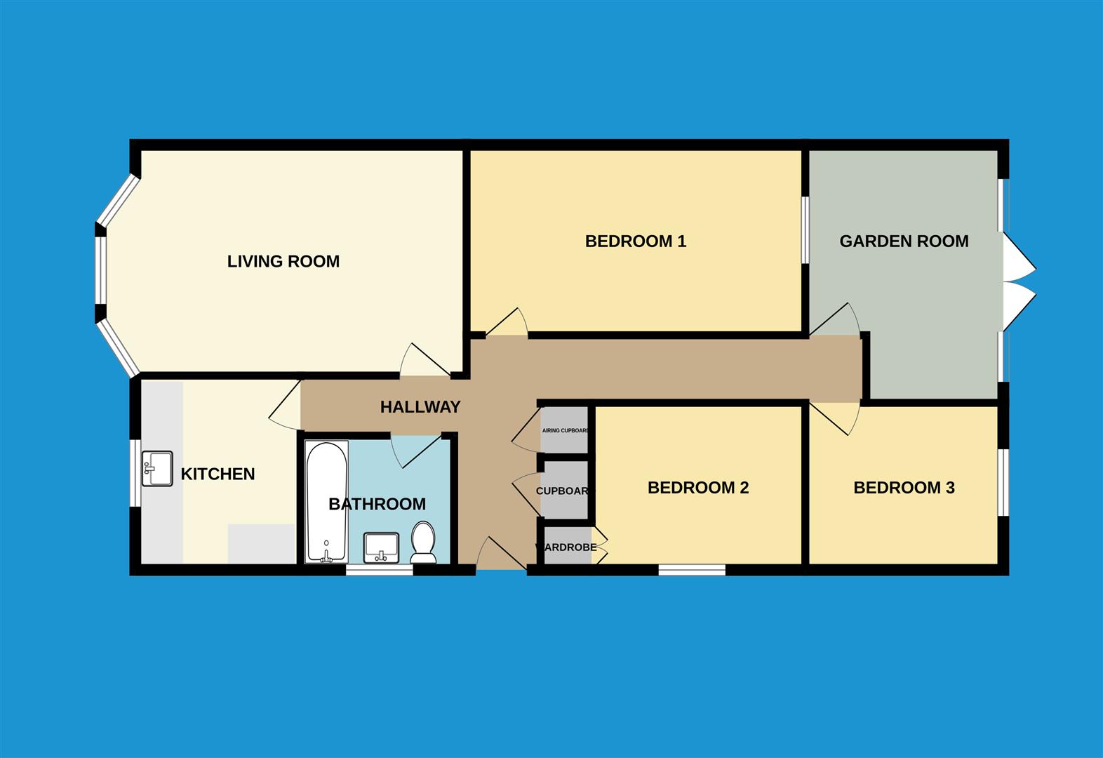 11, Crockers Way, Launceston floorplan
