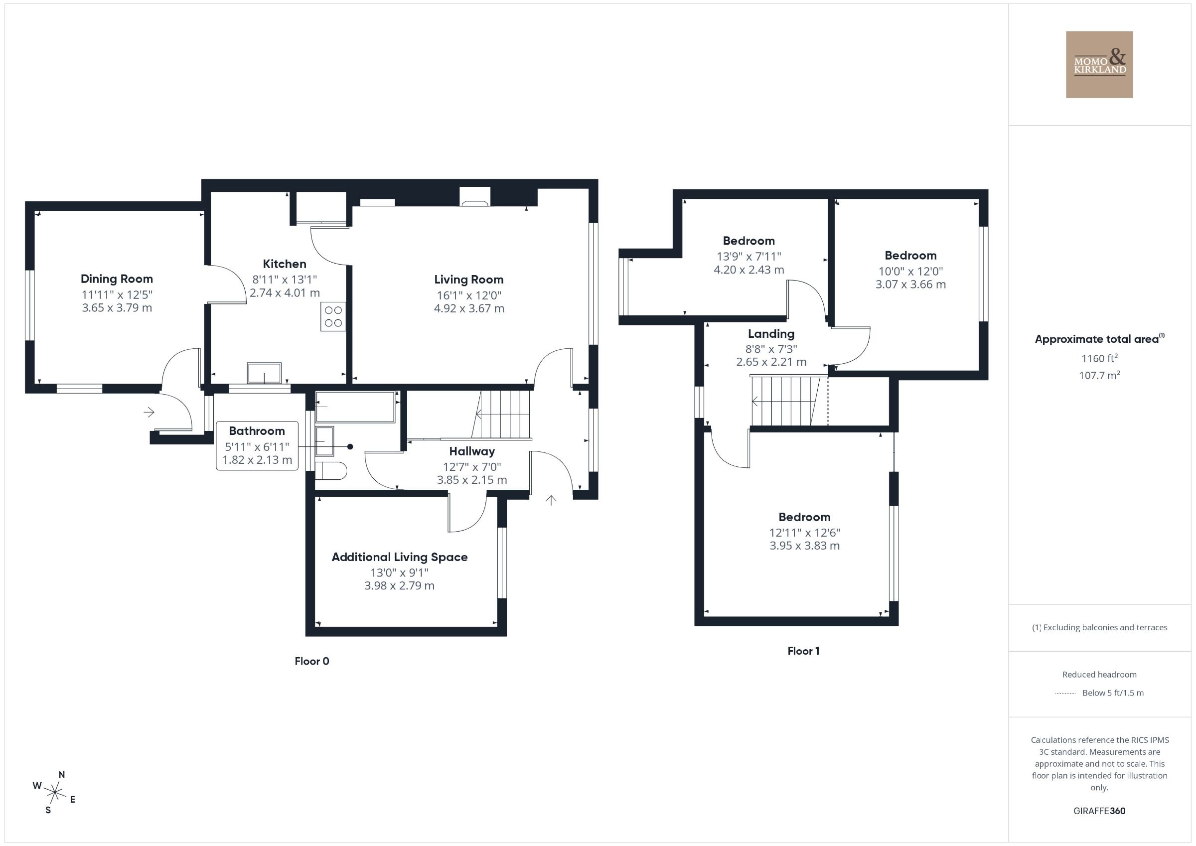 2 First Street, Uddingston floorplan