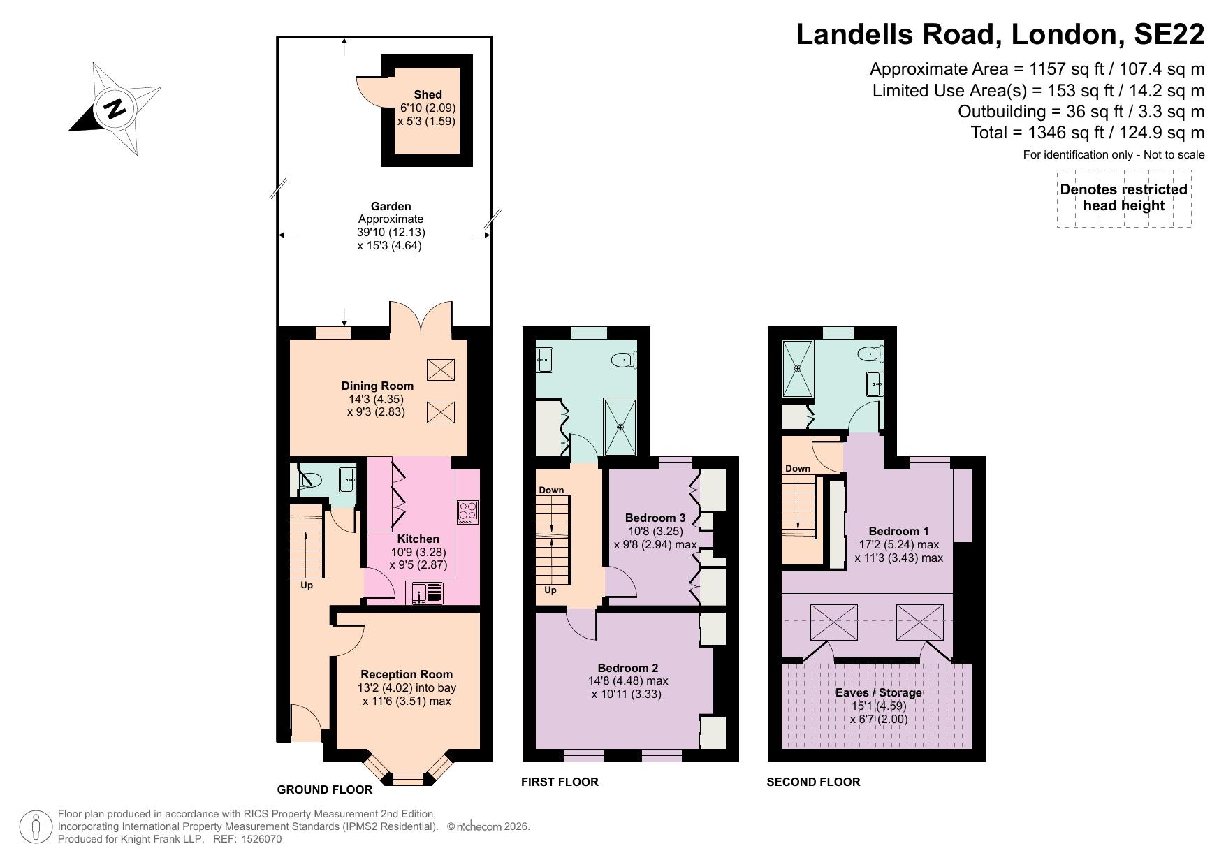 68, Landells Road, London floorplan