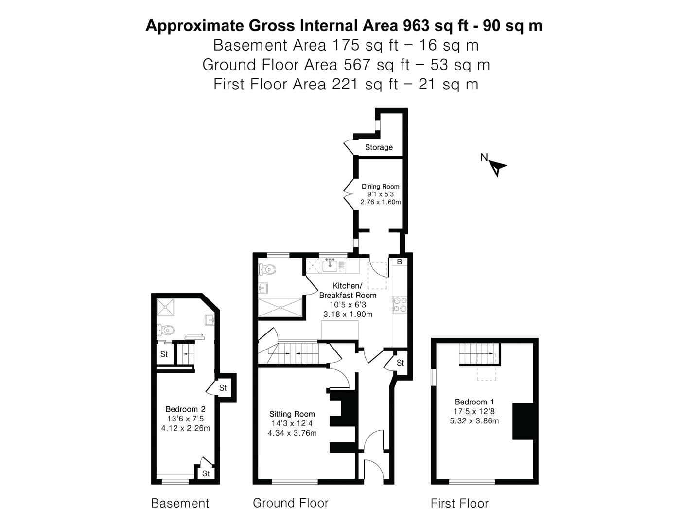 76A, High Street, Saffron Walden floorplan