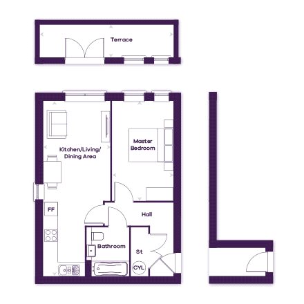 1 Bedrooms Flat for sale in Sutton Road, St Albans, Hertfordshire AL1