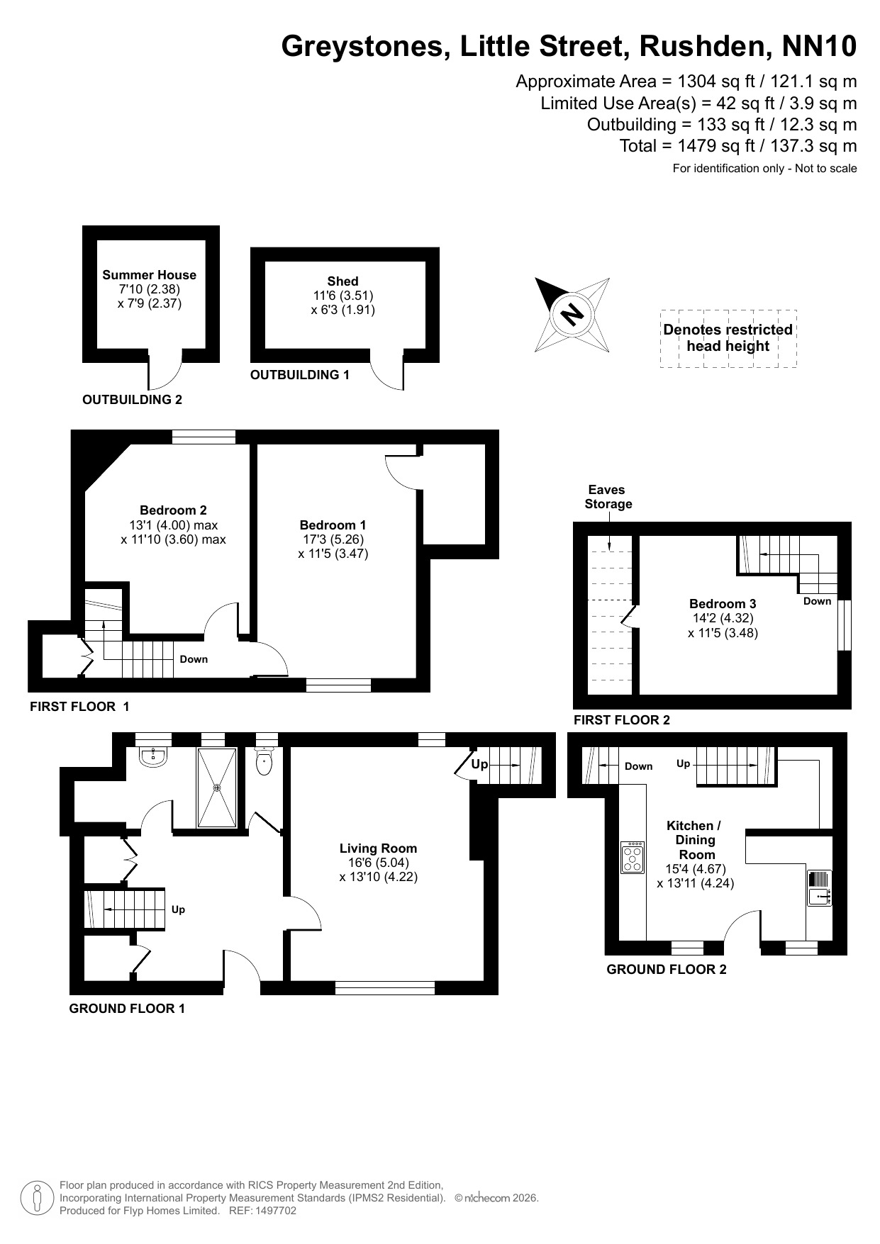 Greystones, Little Street, Northamptonshire floorplan