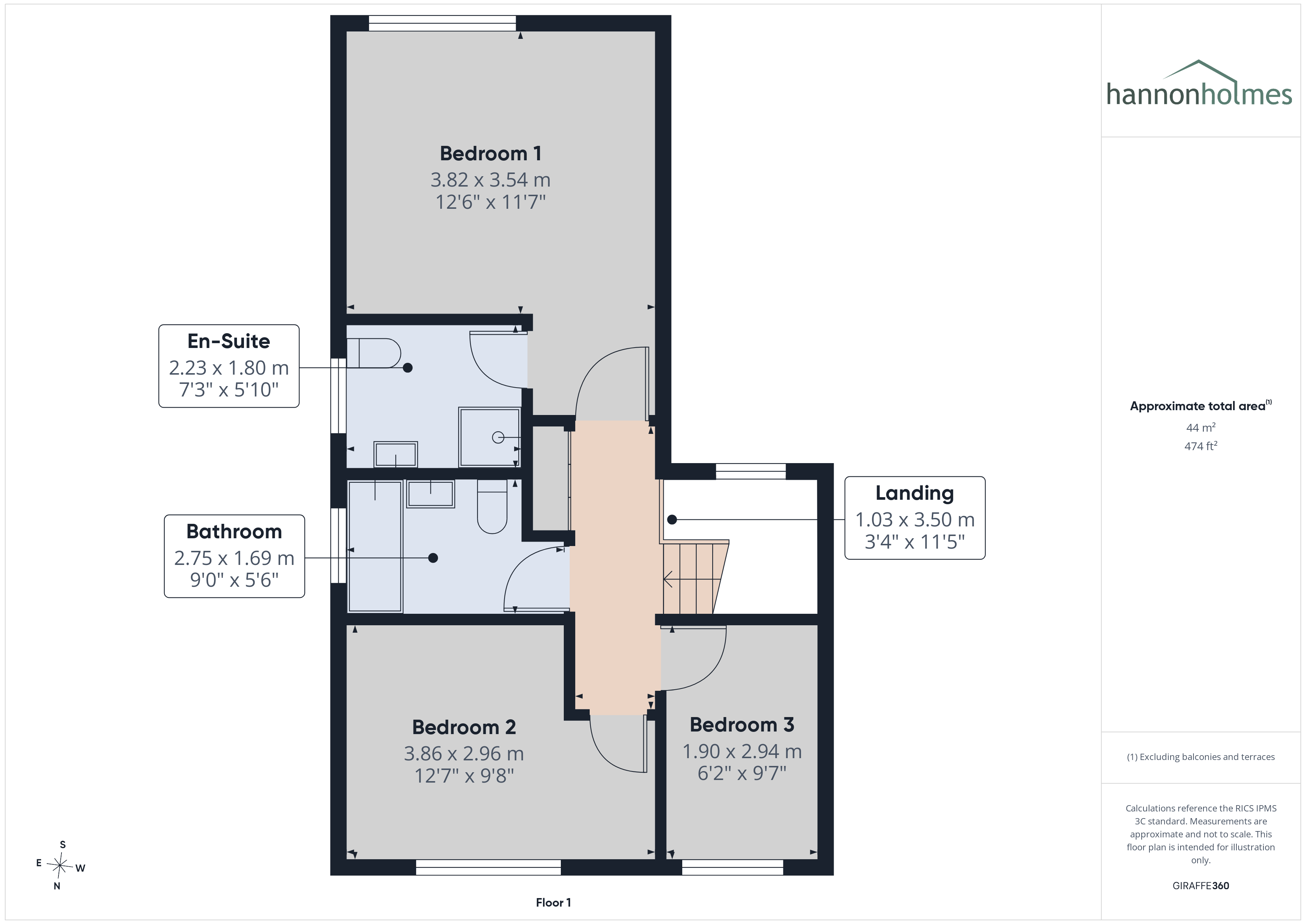 43A, Church Street, Bolton floorplan
