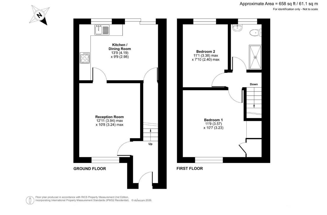 27, Maes Yr Afon, Llanrhaeadr Ym Mochnant floorplan