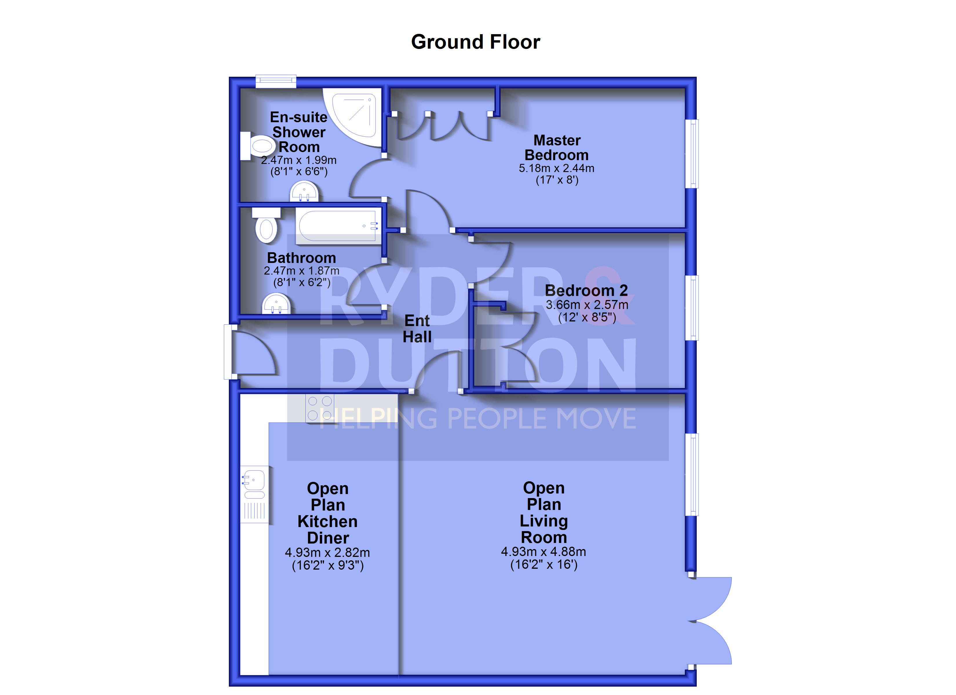 12, Holly Mount, Rawtenstall floorplan