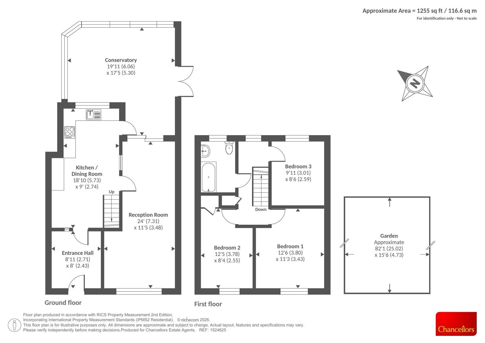 60, Hampden Drive, Oxfordshire floorplan