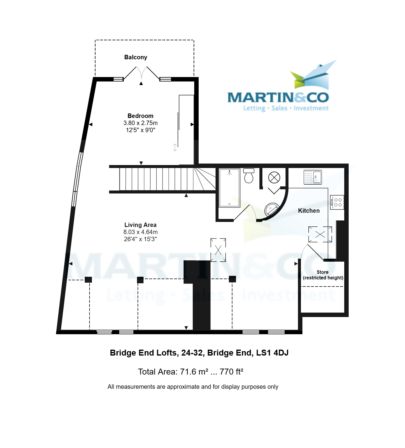 15 Bridge End Lofts, 24-32, Bridge End, Leeds floorplan