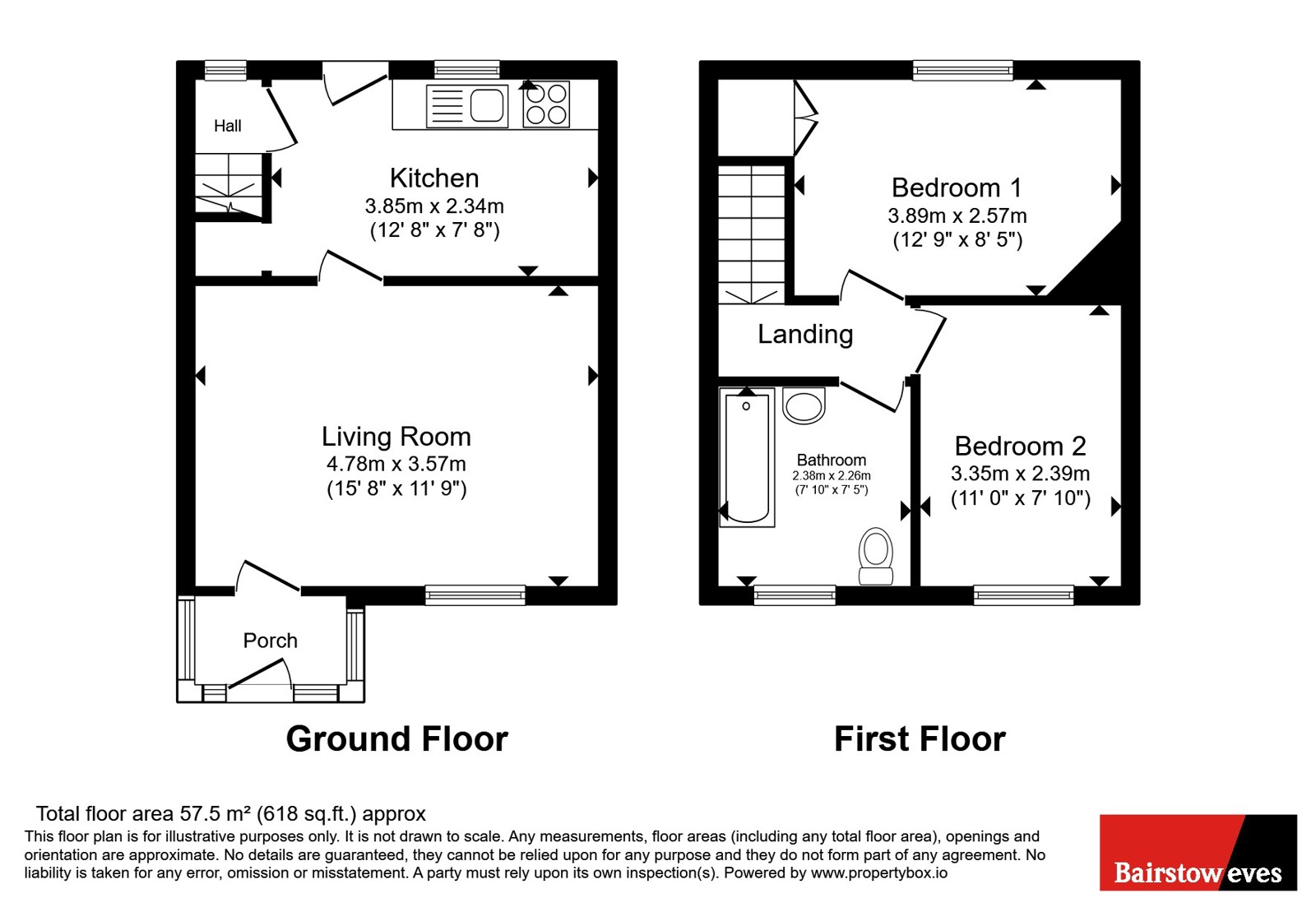 121, Holcombe Road, West Midlands floorplan