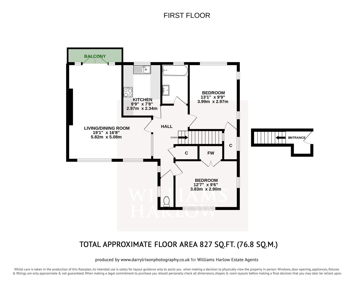 59, Courtlands Crescent, Banstead floorplan