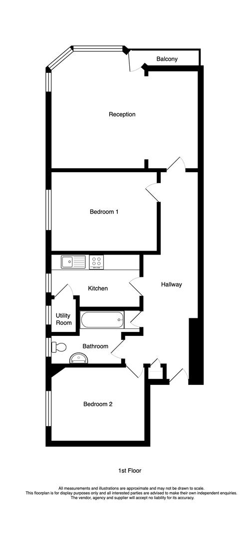 21, Knighton Court, Knighton Park Road, Leicester floorplan