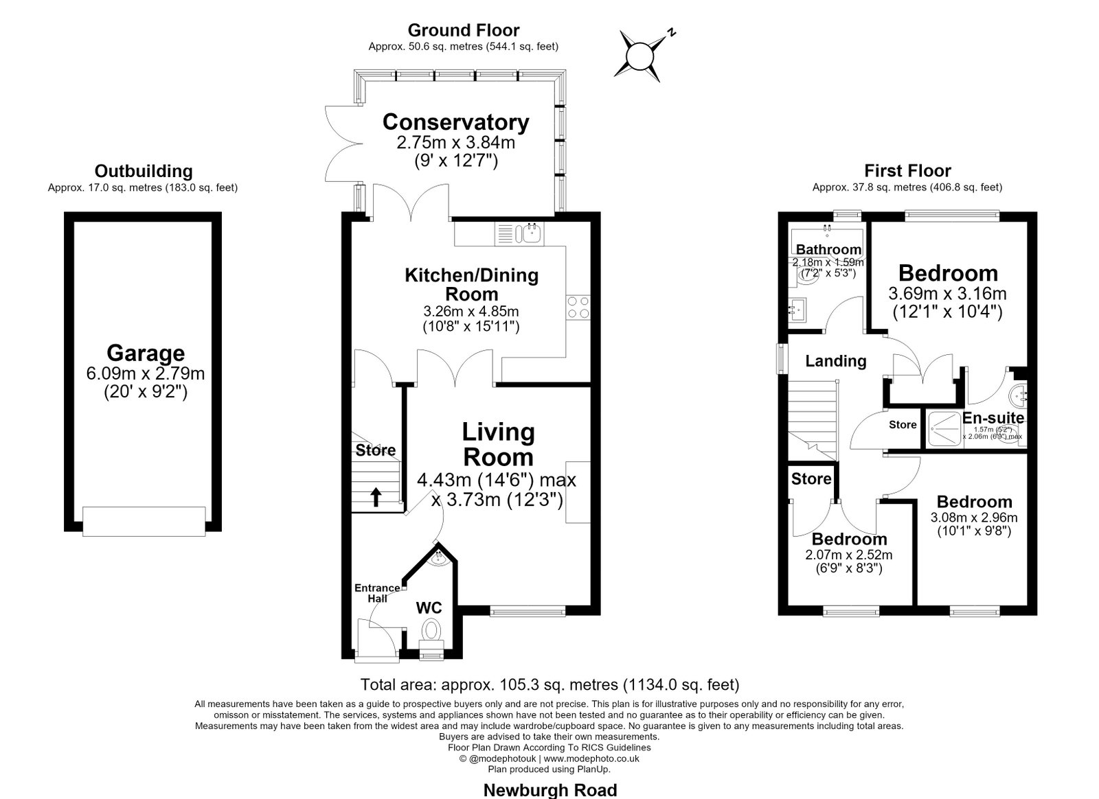 Newburgh Road, Grays floorplan