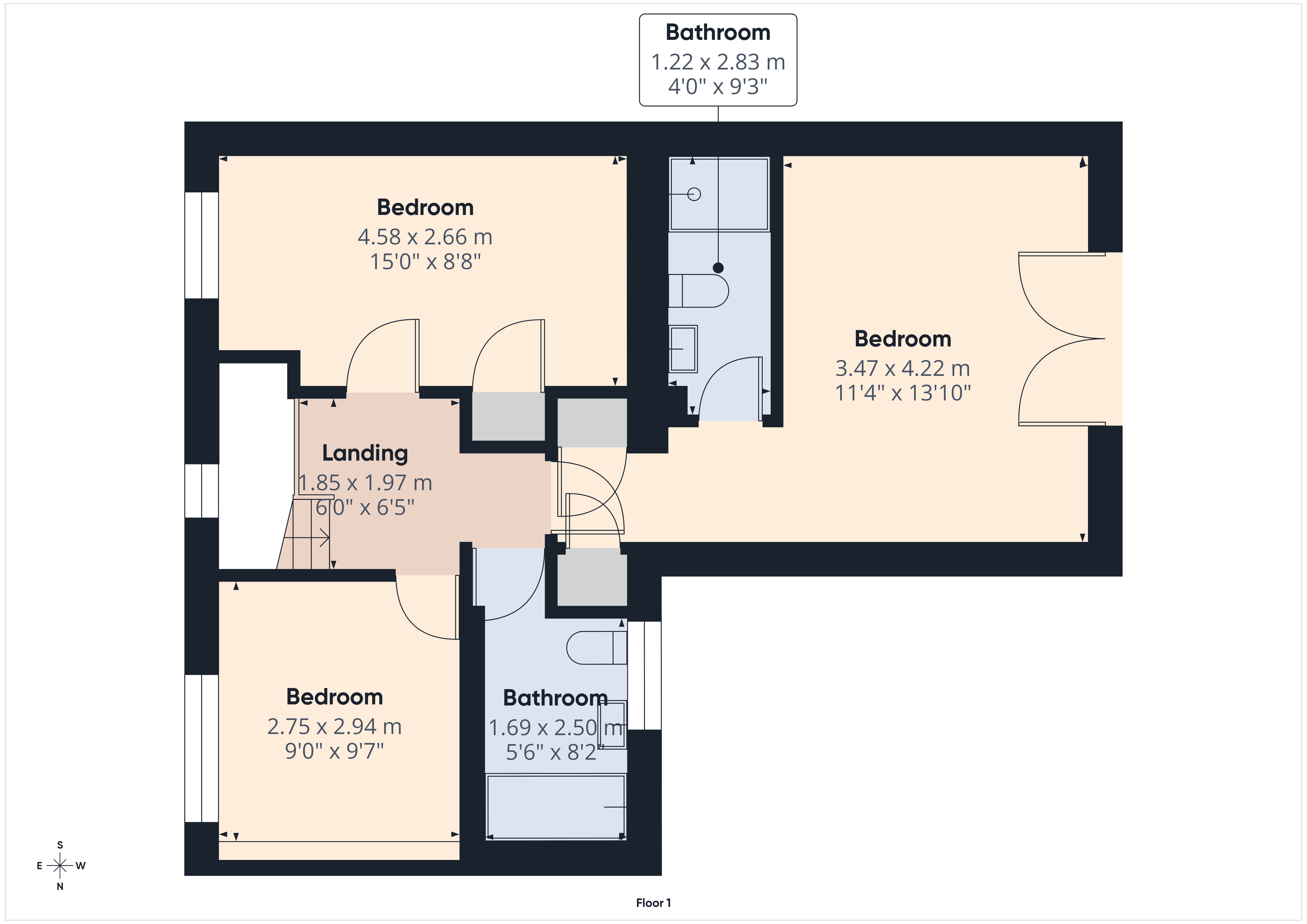 5, Old High Town, Ross-on-Wye floorplan