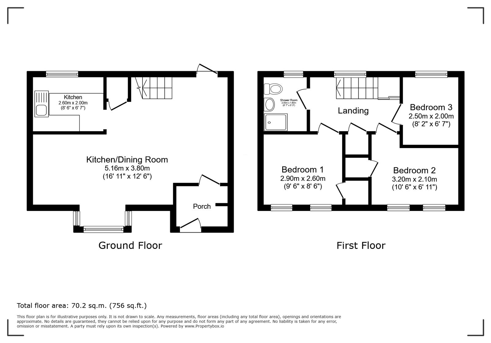 2 Winton Court,, Trinity Street, Isle of Wight floorplan