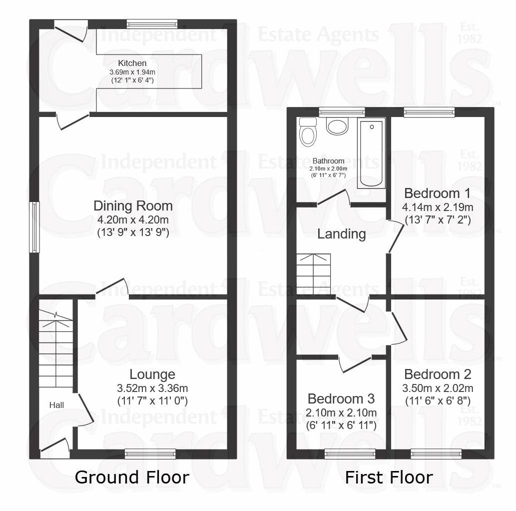 179, Rochdale Old Road, Bury floorplan