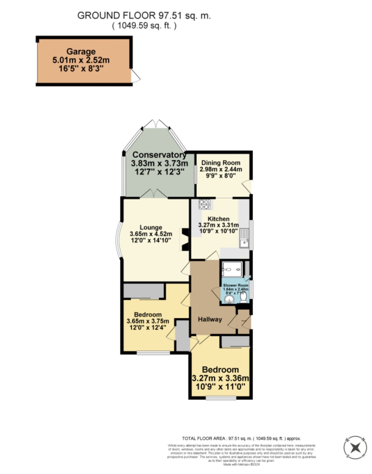 51, Mill Lane, Dover floorplan