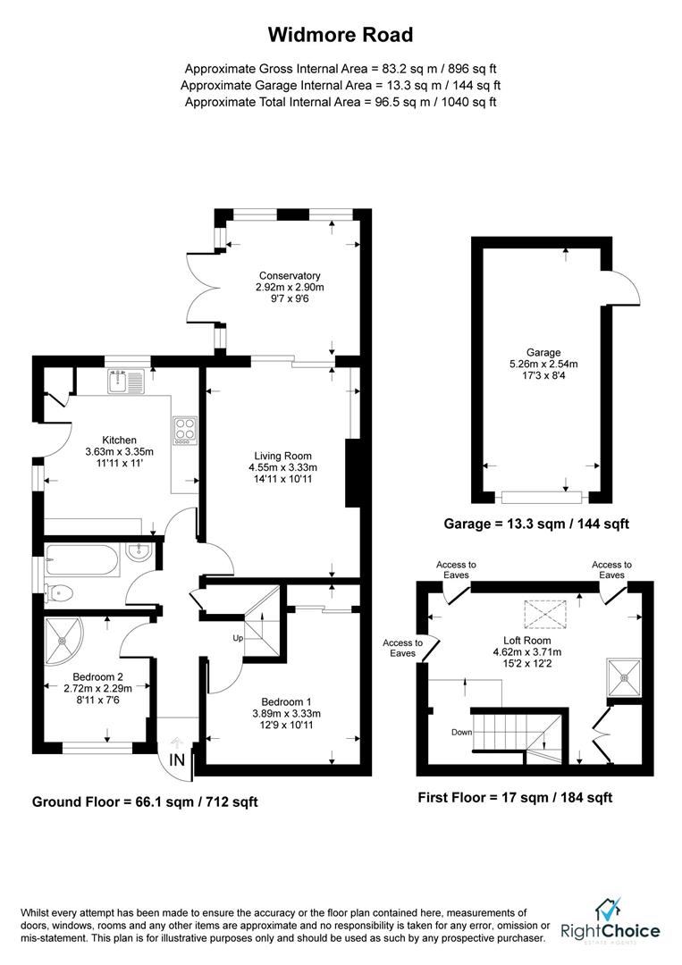 6, Widmore Road, Basingstoke floorplan